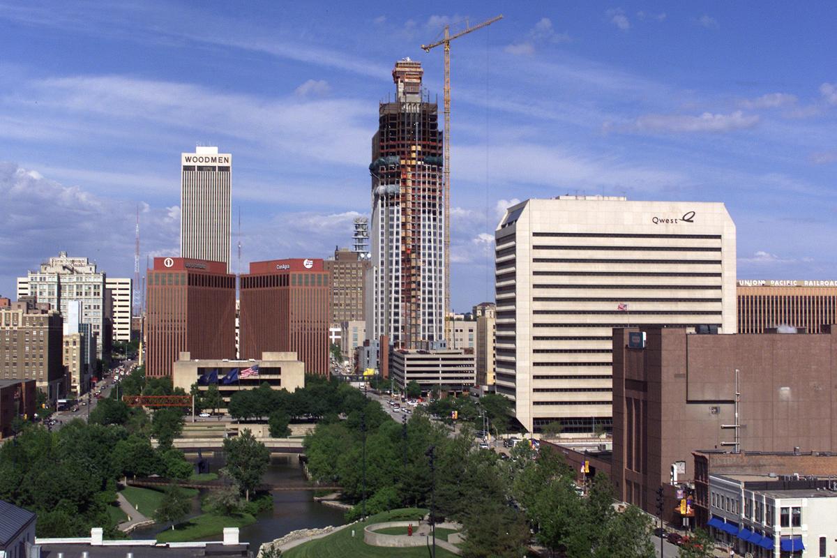 View of Downtown Omaha in May 2001 r/Omaha