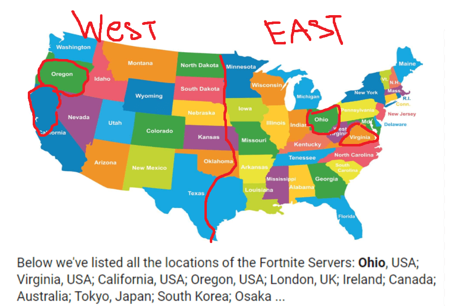 NA server placement is terrible