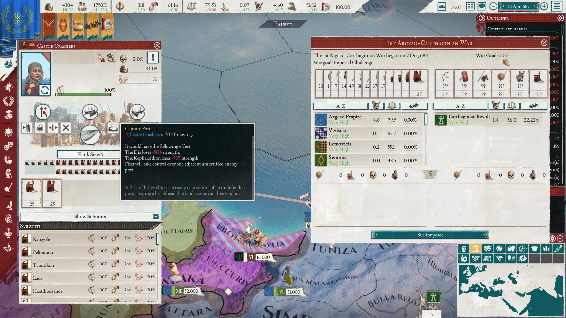 PSA Capturing ports with your ships when using Imperial Challenge only