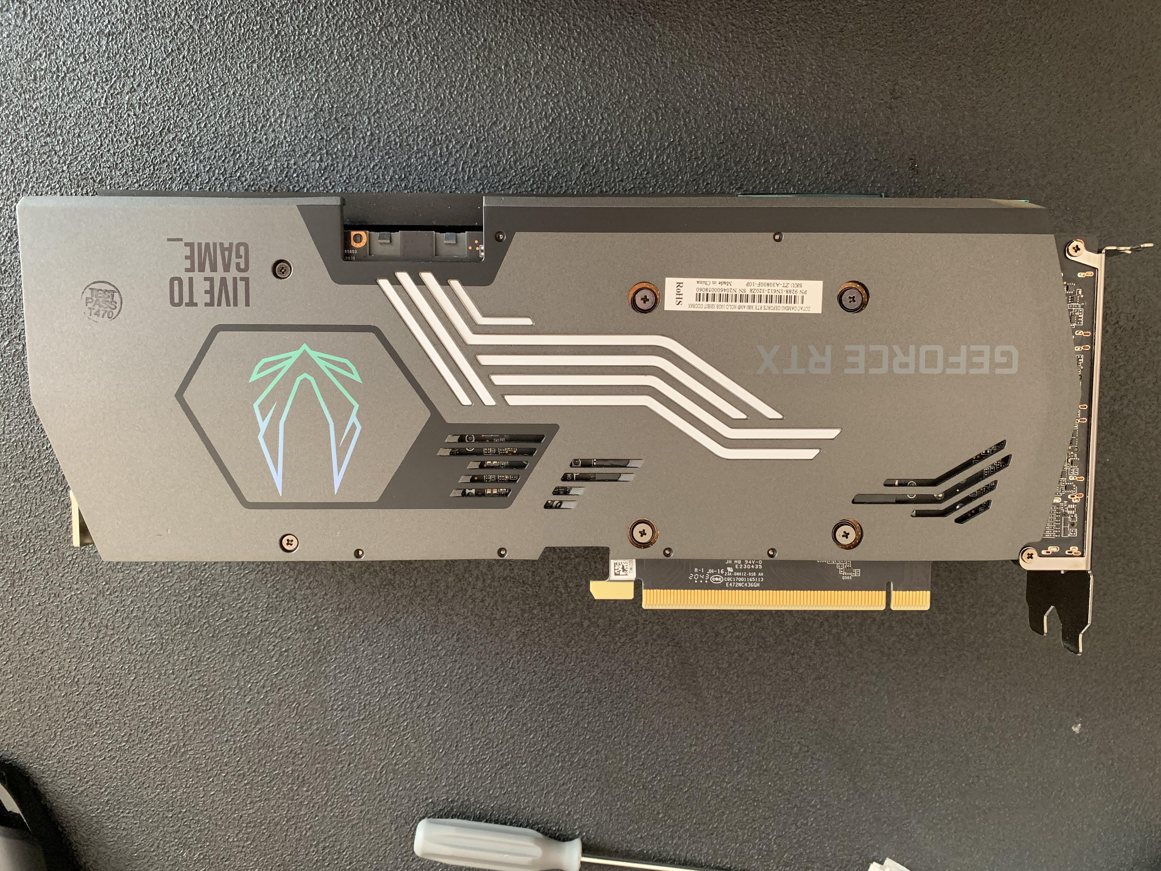 Can any 3080 AMP Holo cards have the power limit increased, or are they