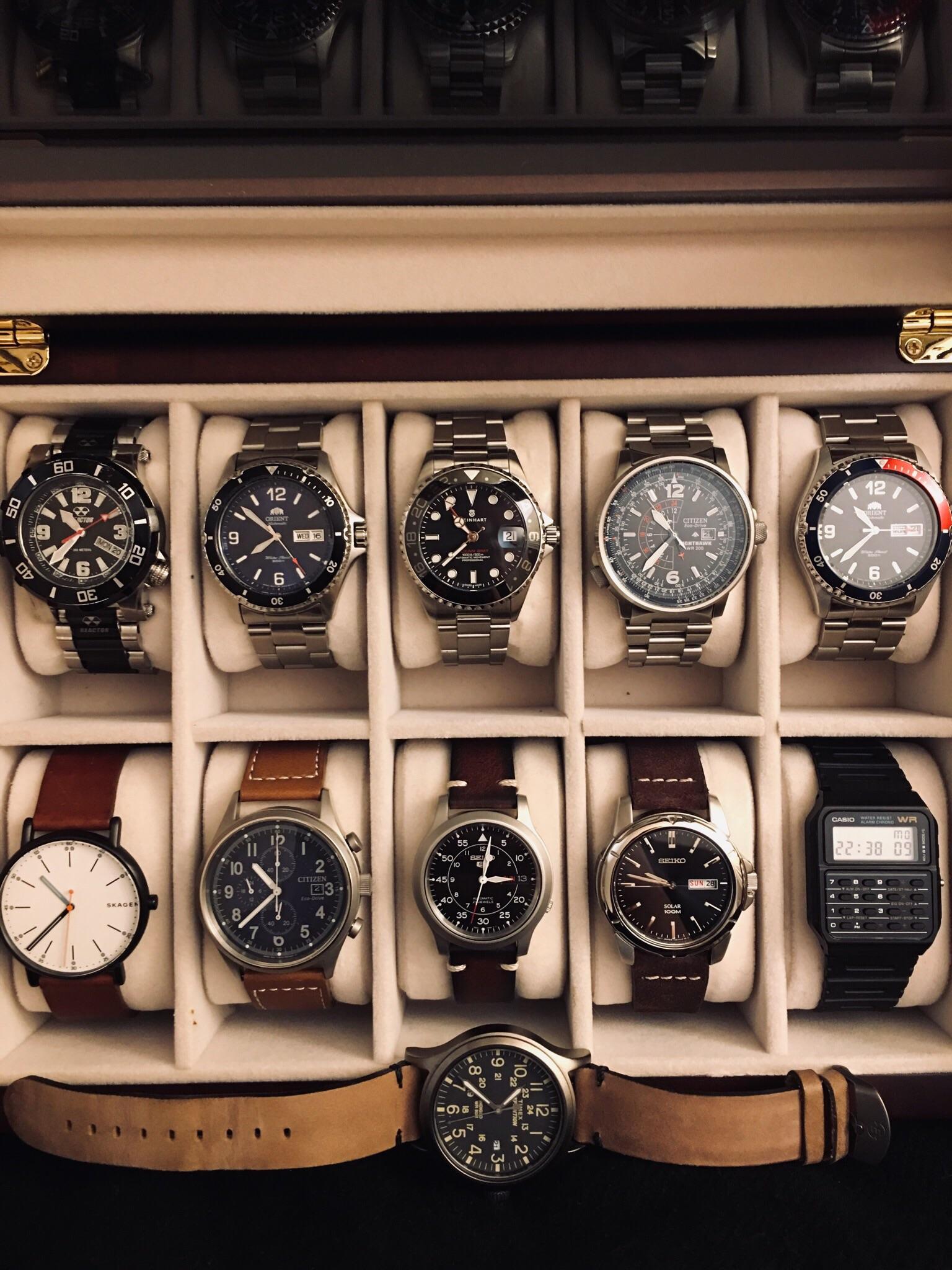 [Collection] My college budget collection! r/Watches