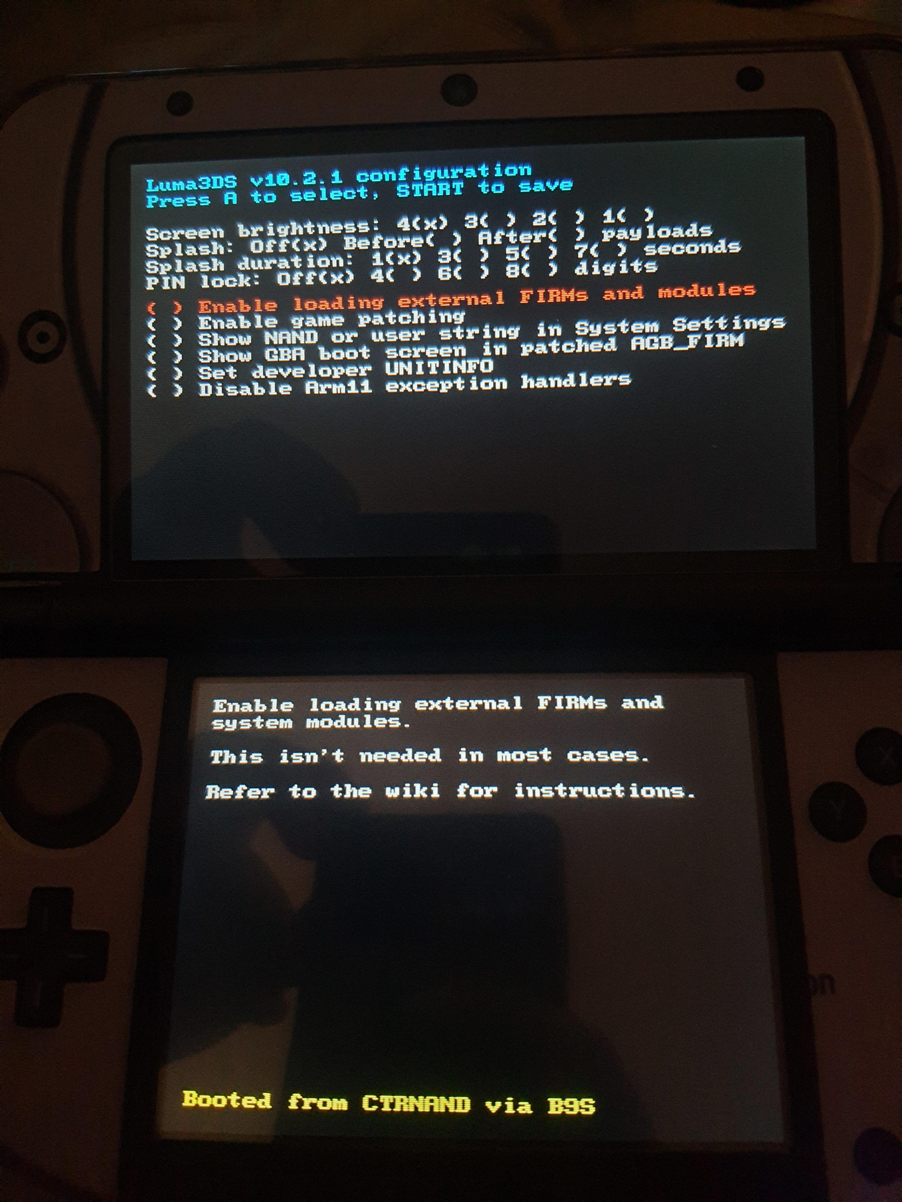 3DS not turning on, when taking SD card this shows up. Pls help 3dspiracy