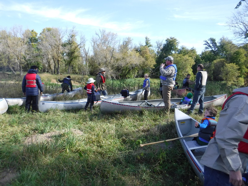 West Fargo Troop ND0412 spent a weekend camping and canoeing the