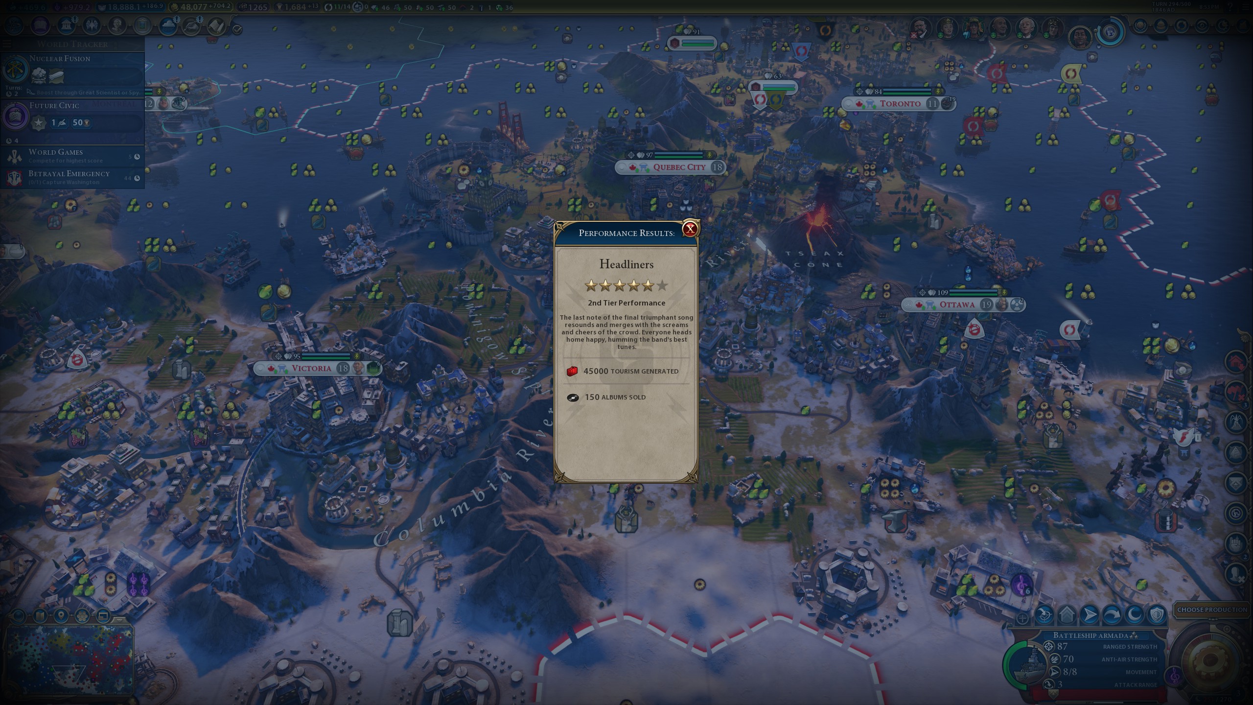 This Rock Band was mildly successful... r/civ