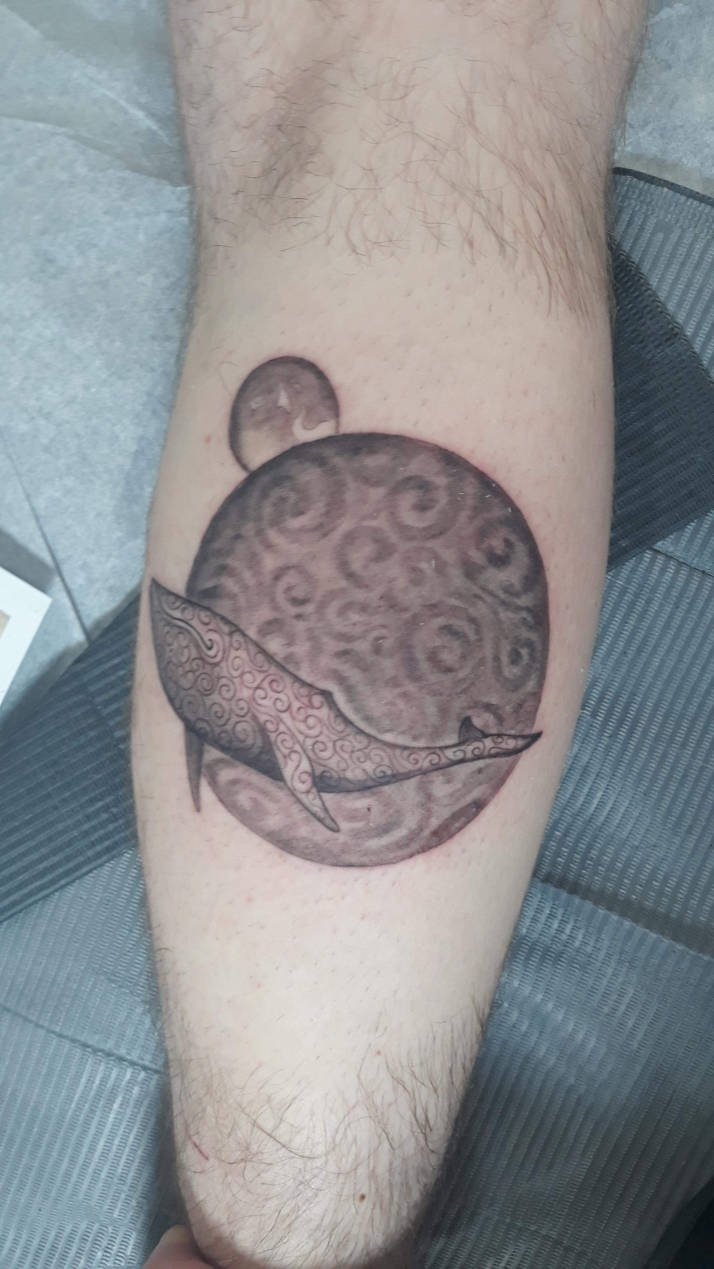 My first tattoo for my favorite metal band gojira