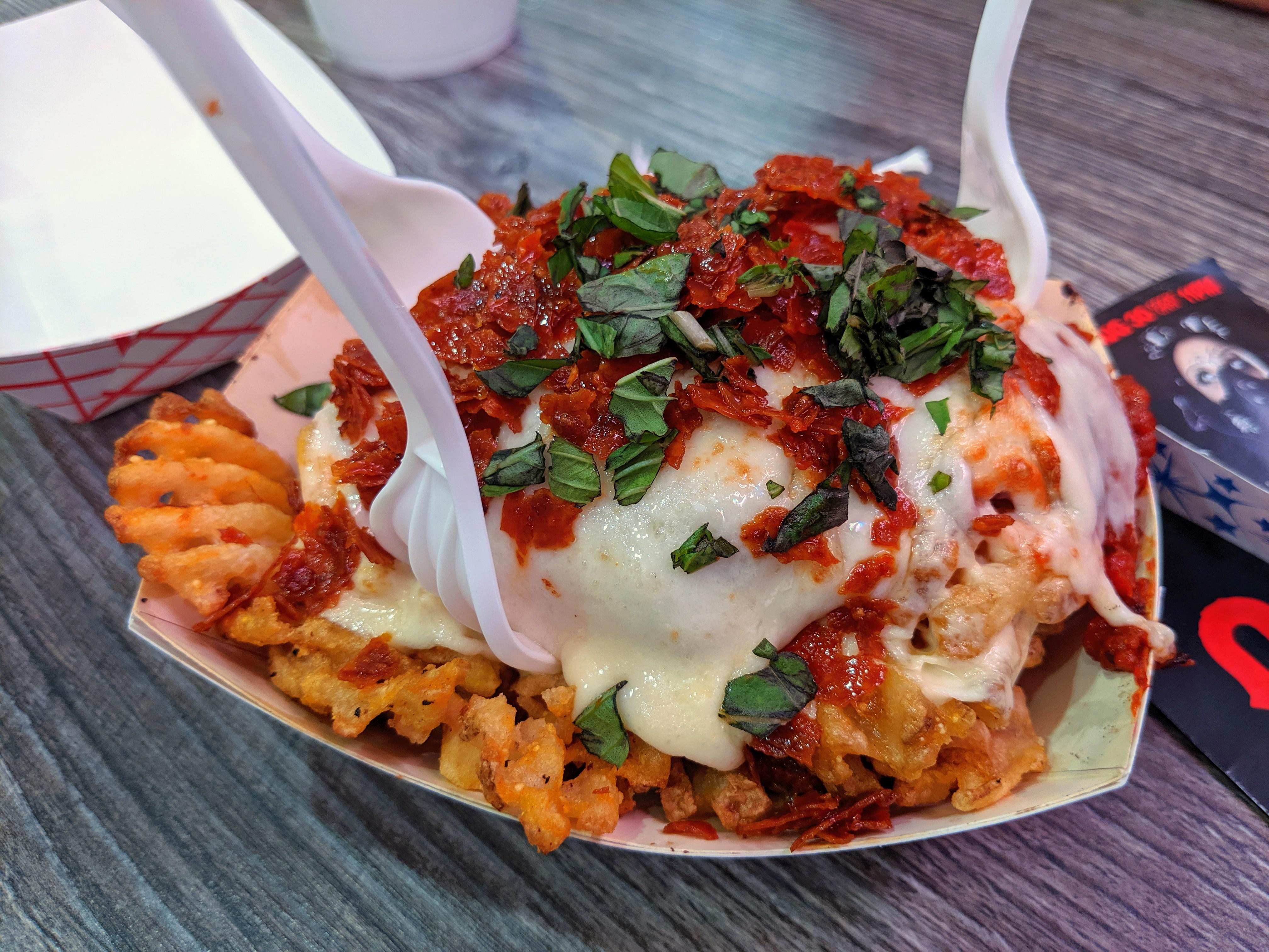 Pizza Waffle Fries [I ate] r/food