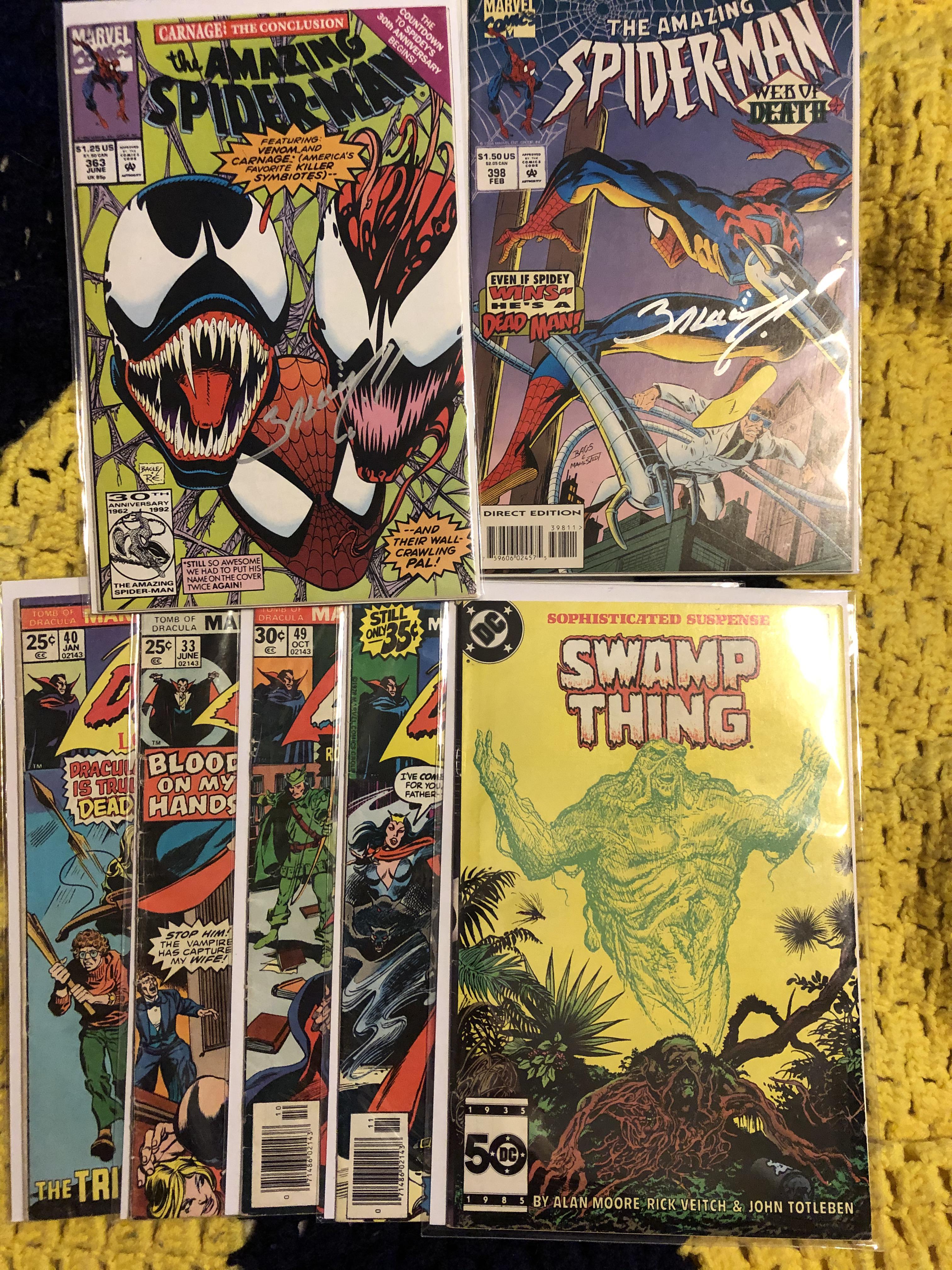 ACE Universe Midwest finds, and Mark Bagley signed a few books for me