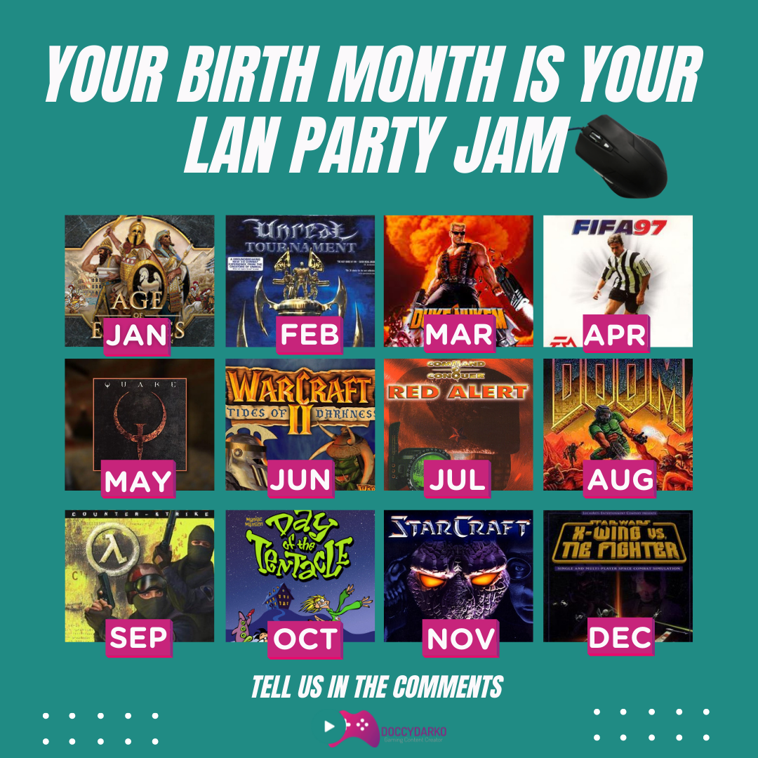 I miss old school LAN Partys, the games were great, the company even