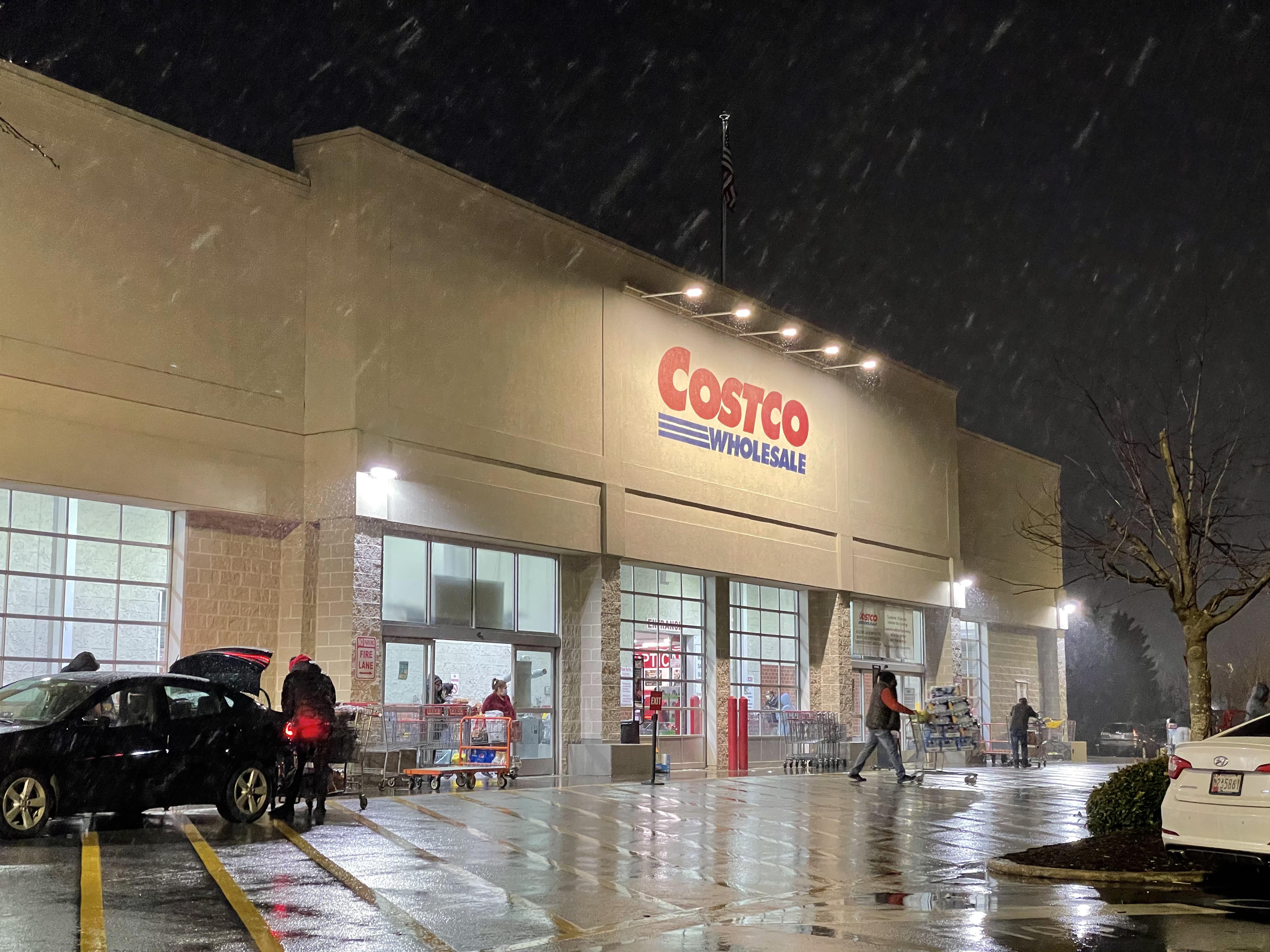 A snowy visit to the holy land r/Costco