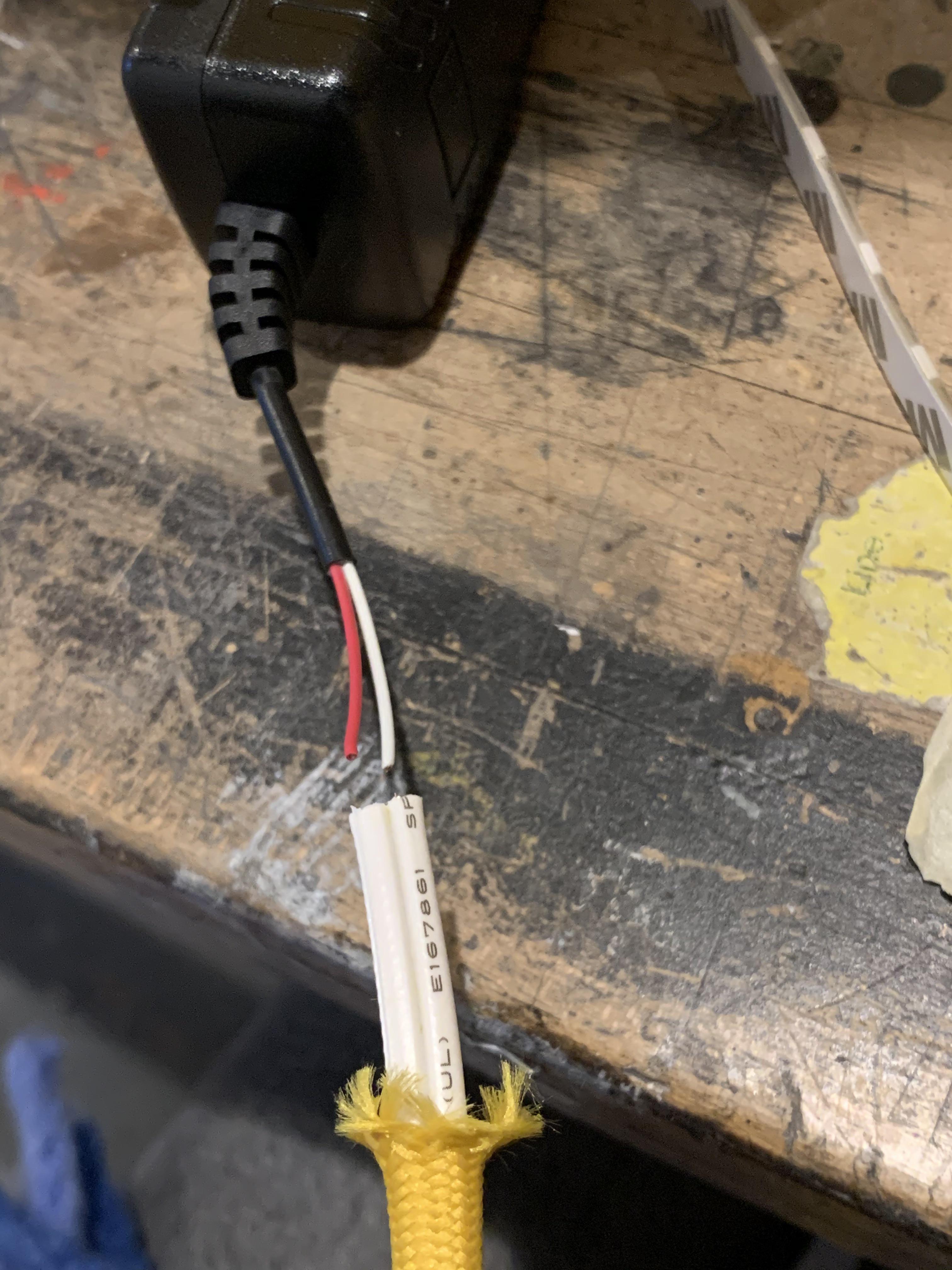 Beginner question I want to extend this transformer to an LED strip