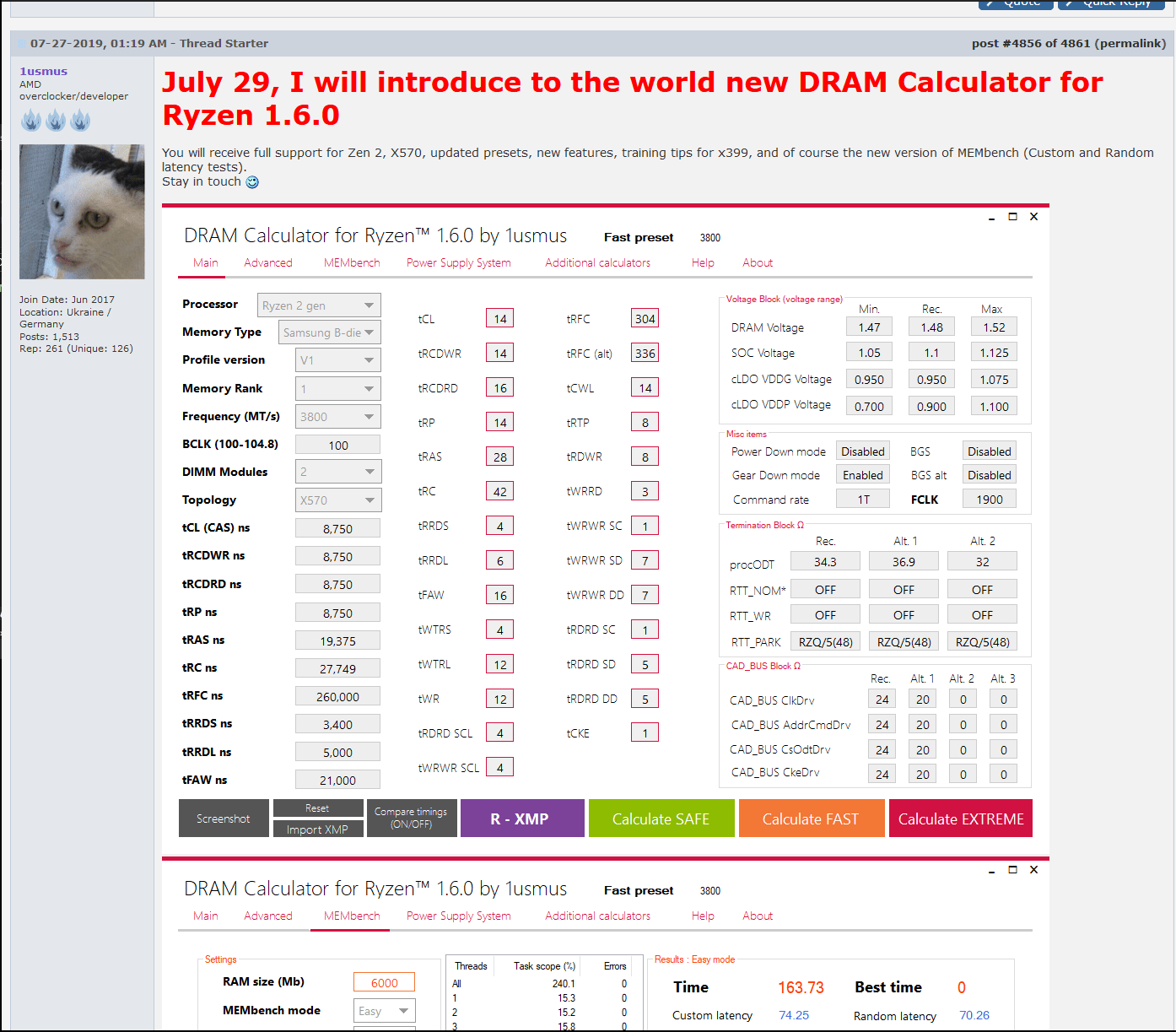 Dram Calculator For Ryzen