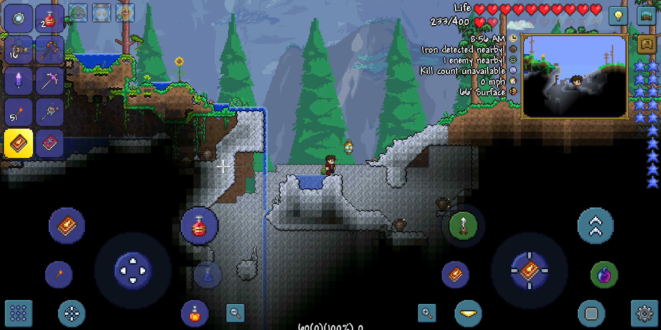 A surface level marble biome r/Terraria
