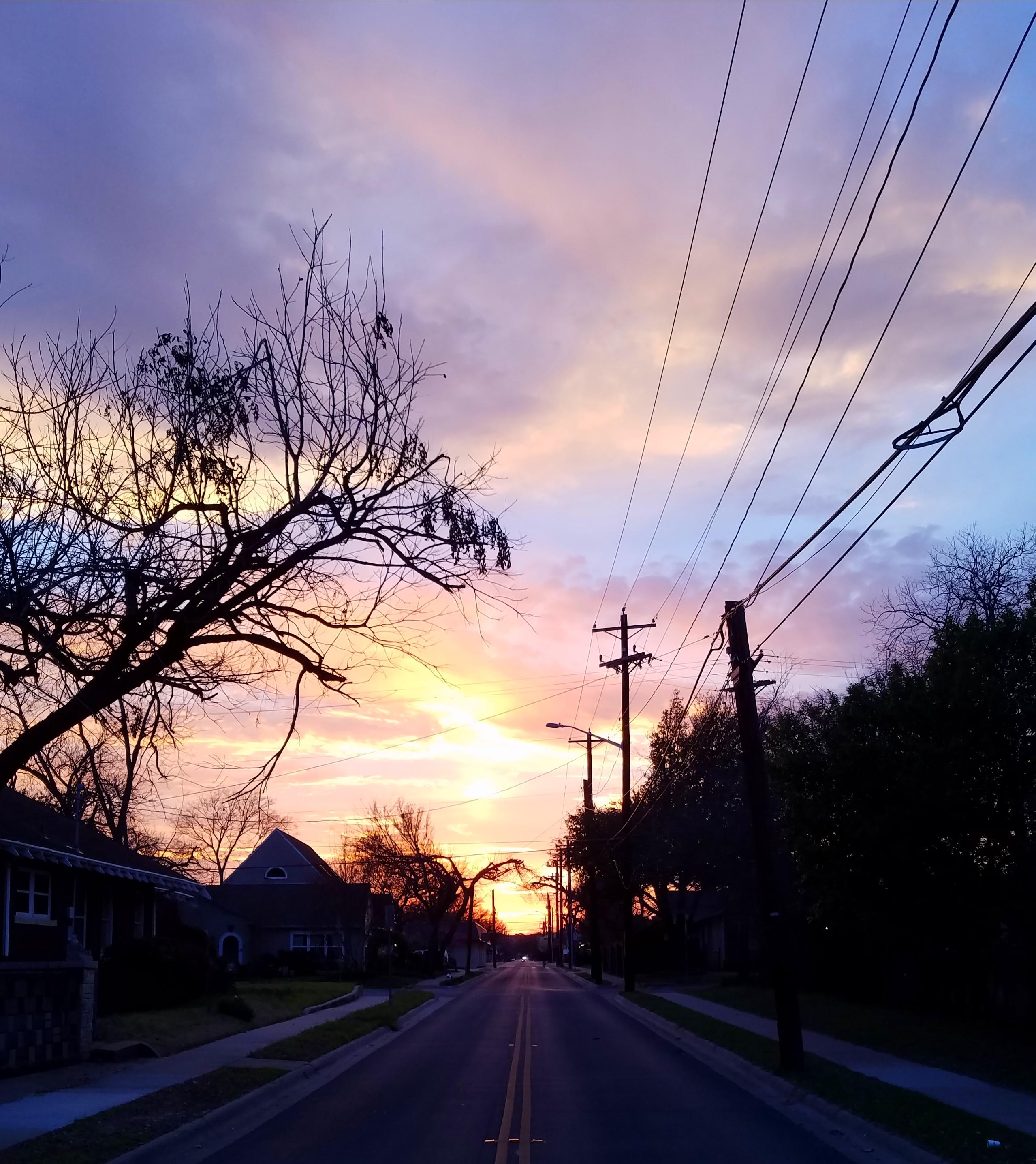 Congress St Sunset, Denton r/TexasViews