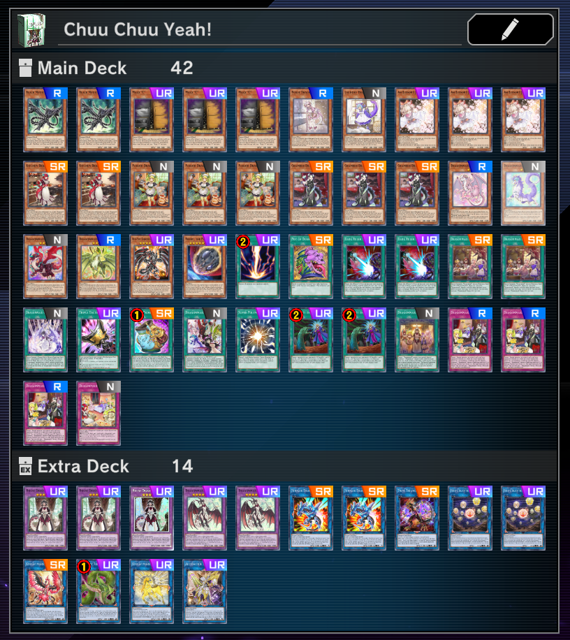 Anyone have any advice on how to improve my Dragonmaid deck? I know