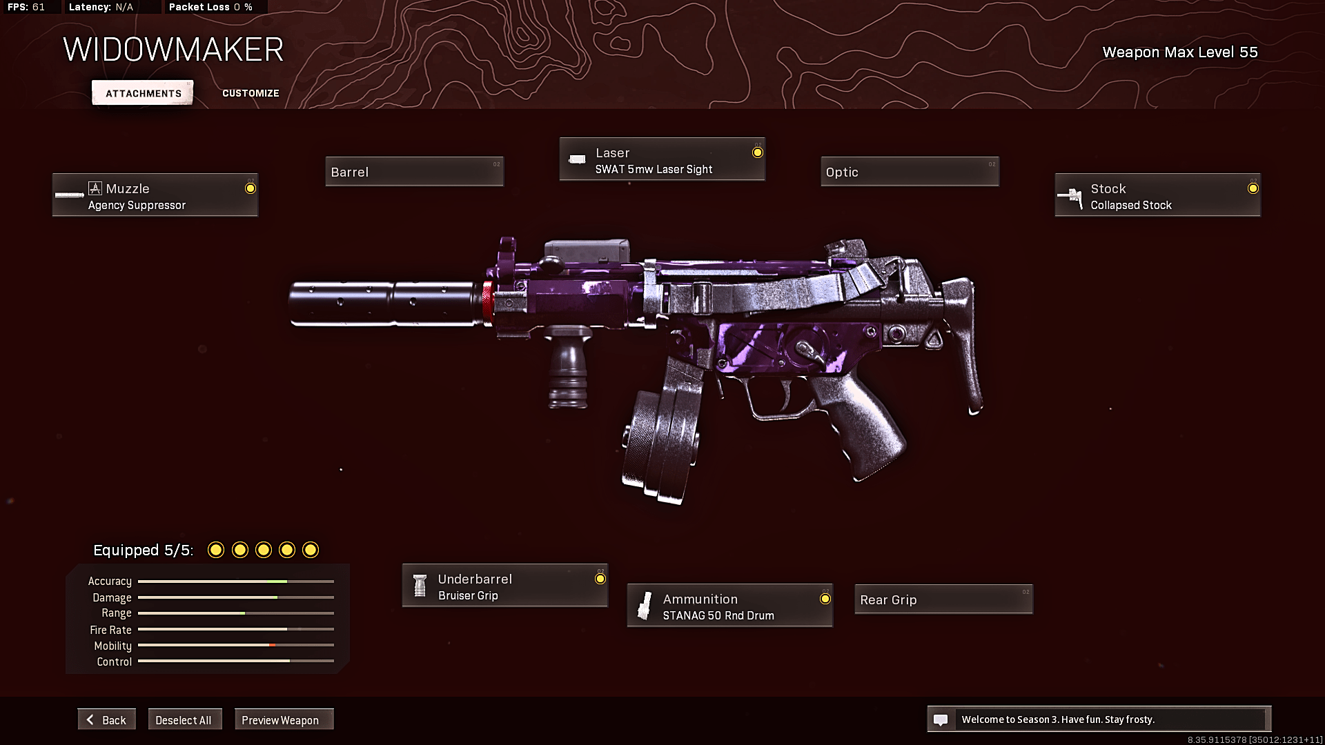 [Warzone] Spreadsheet of every Season 3 Cold War ground loot weapon