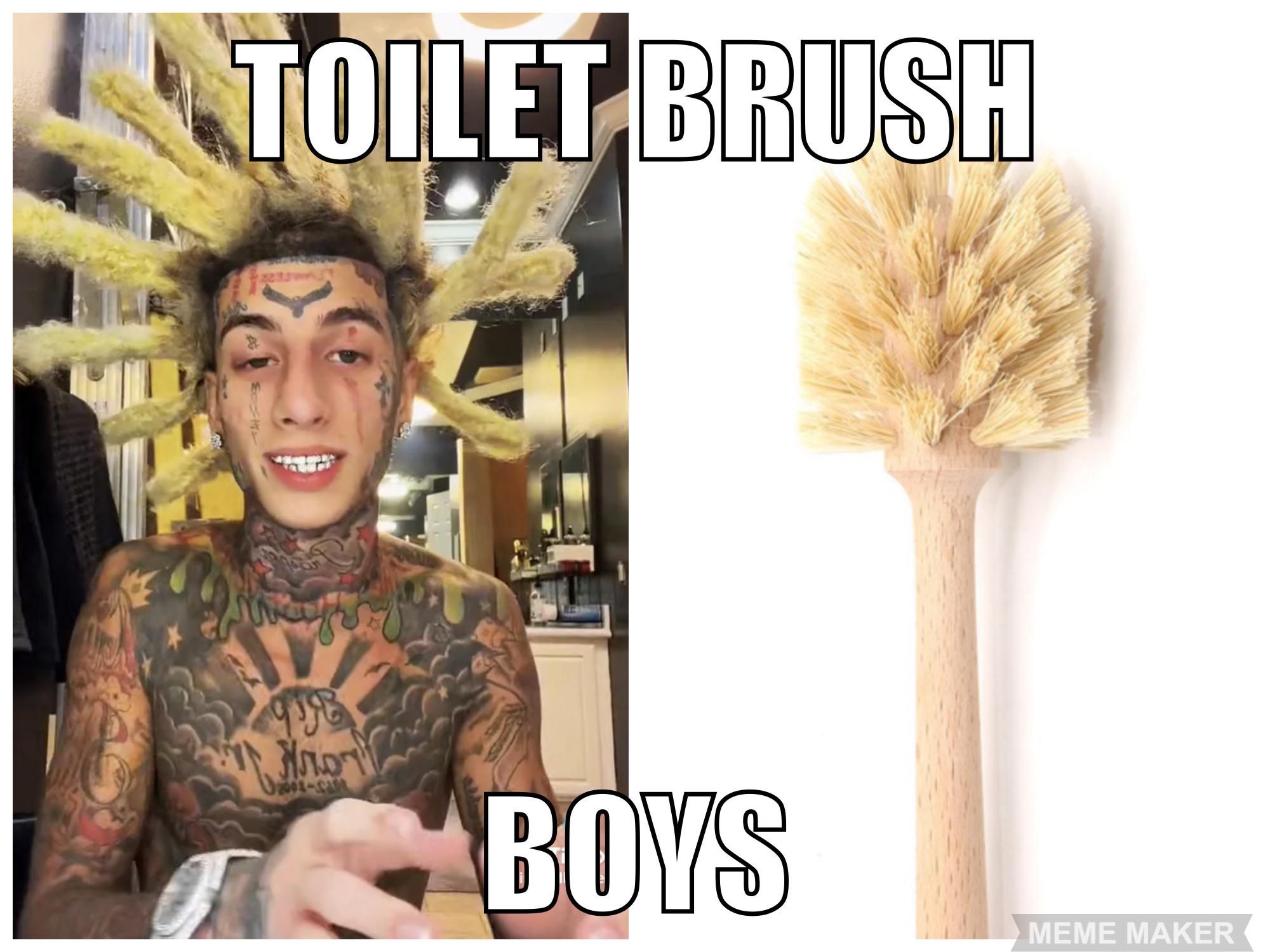 Toilet Brush Boys r/meme