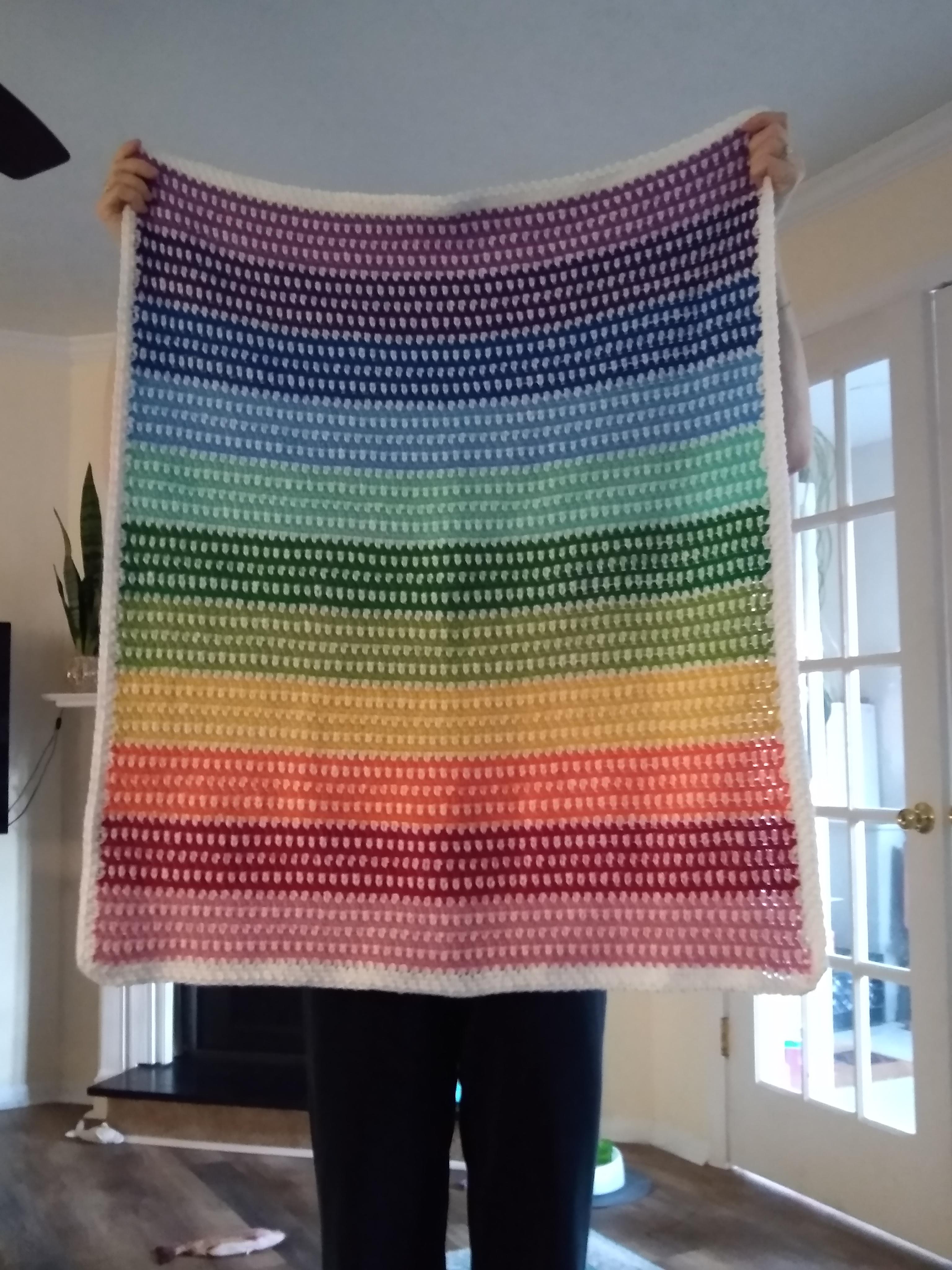 Easiest baby blanket ever! And so fast and fun.... r/crochet