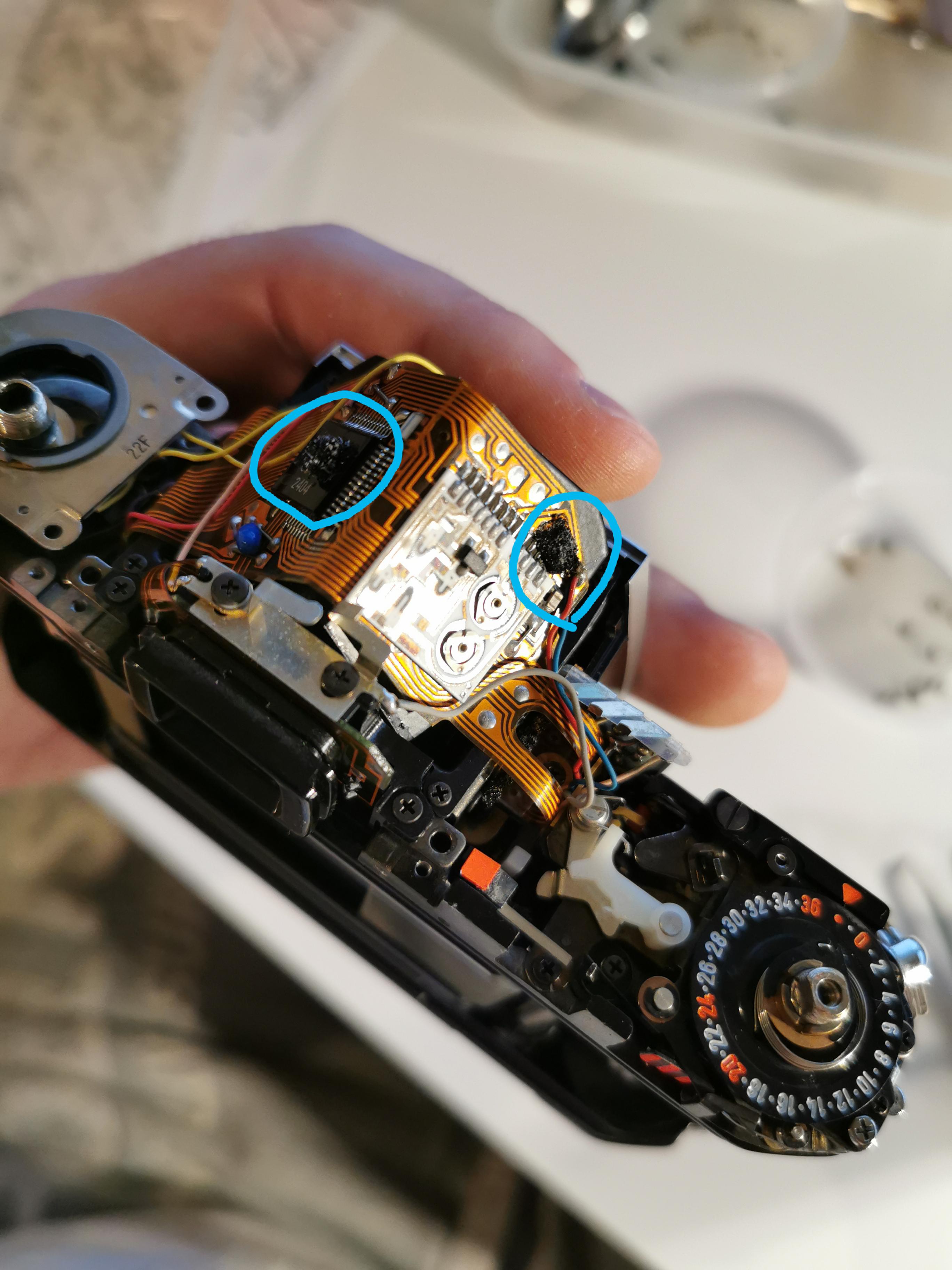 What are these? Pentax ME Super Repair