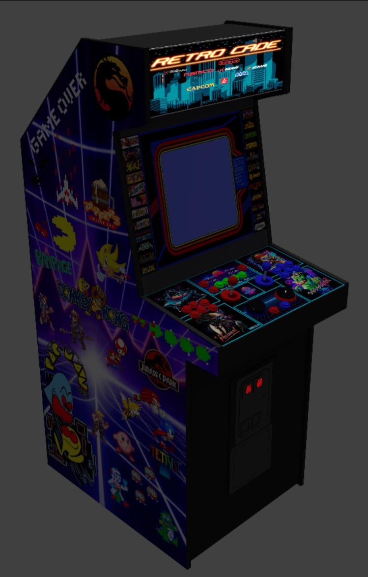 Render of an Arcade design I’m working on that my buddy and I