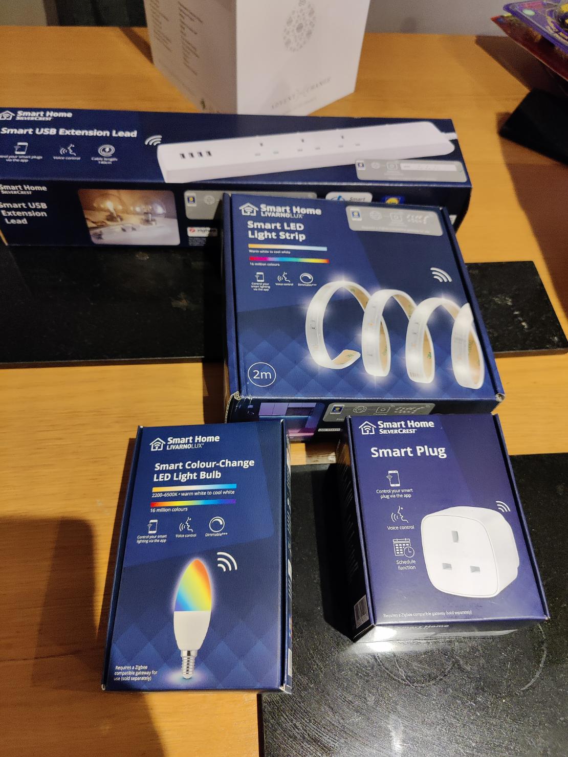 Picked up a selection of the lidl smart home stuff, about to connect it