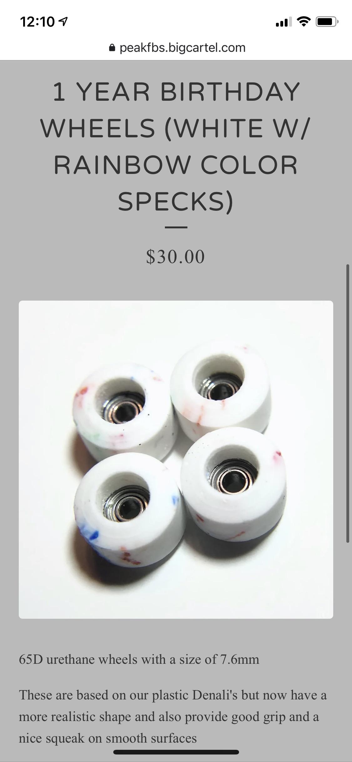 Anyone have experience with Peak's urethane wheels? I know they used to