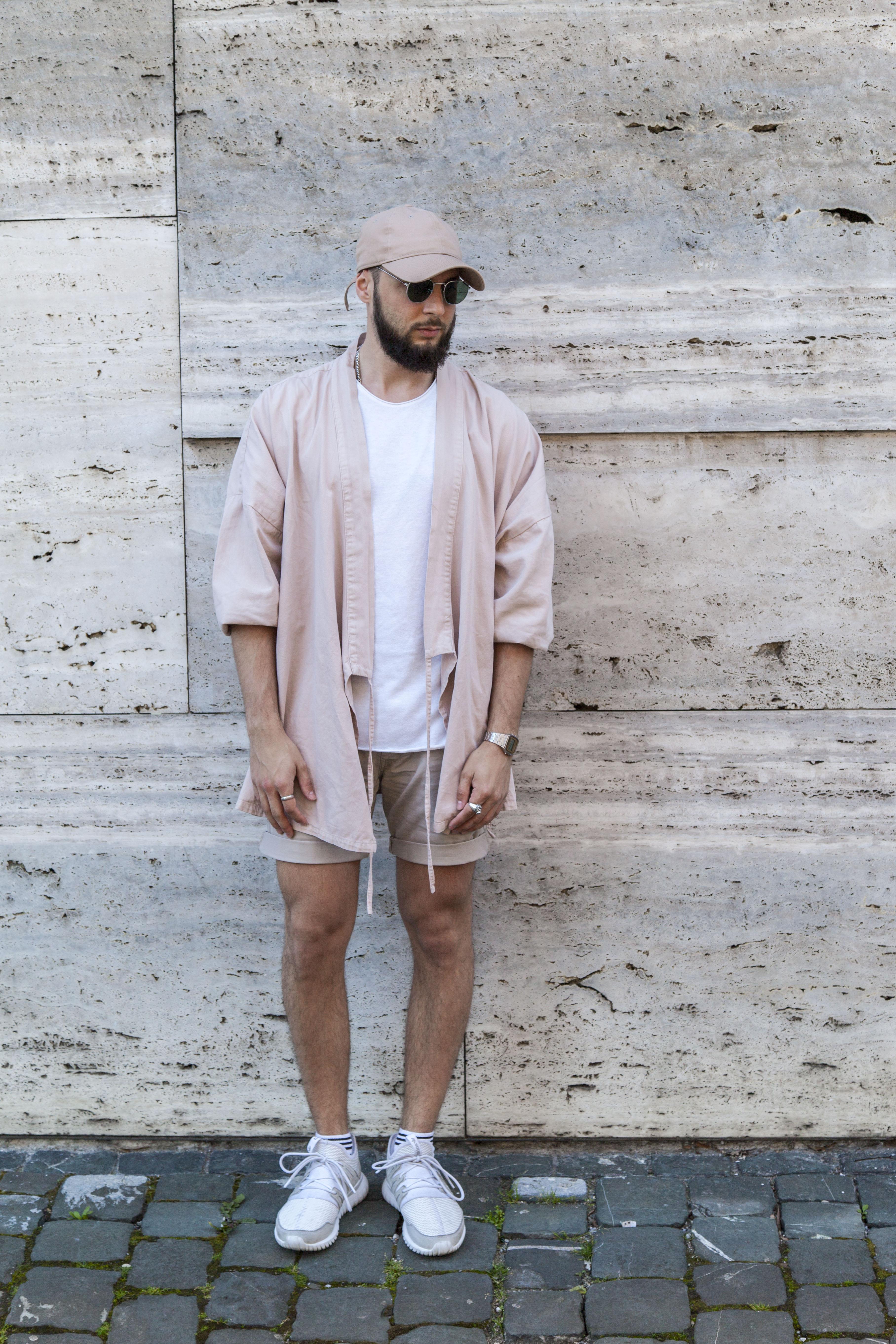 [WDYWT] Kimono & shorts fit r/streetwear
