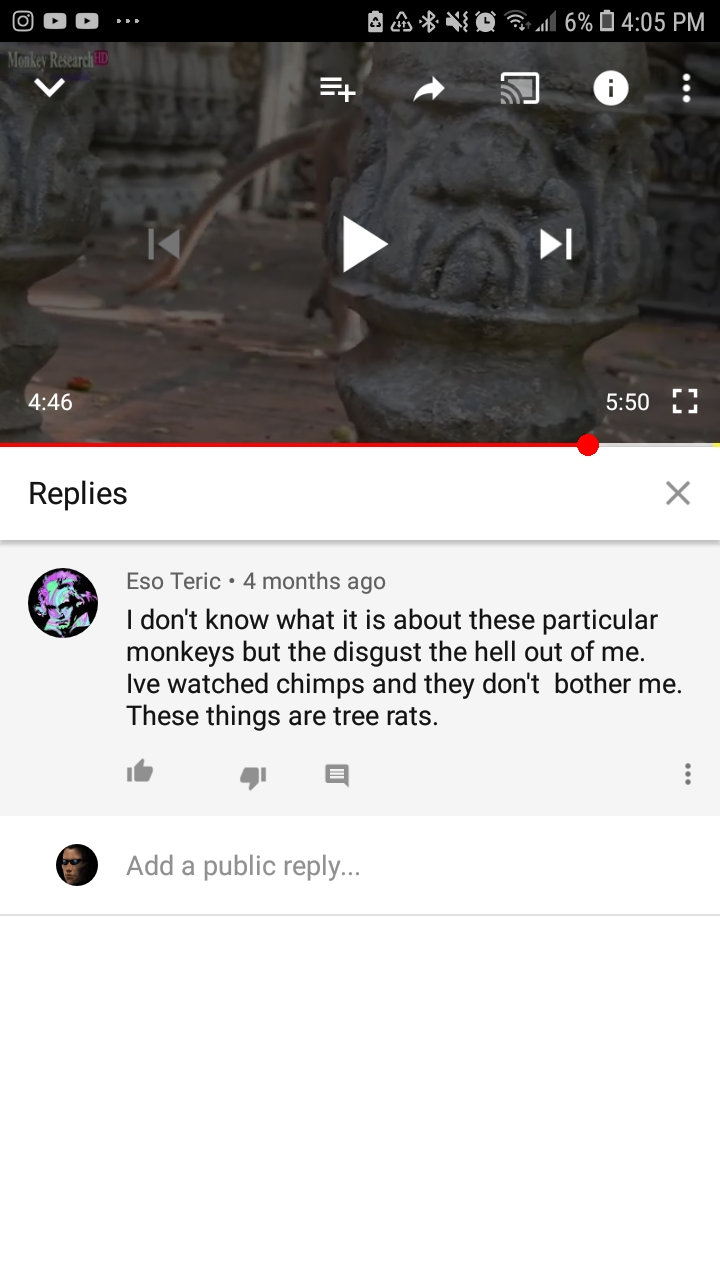 He's not sure why, but he hates baby monkeys MonkeyHateGate