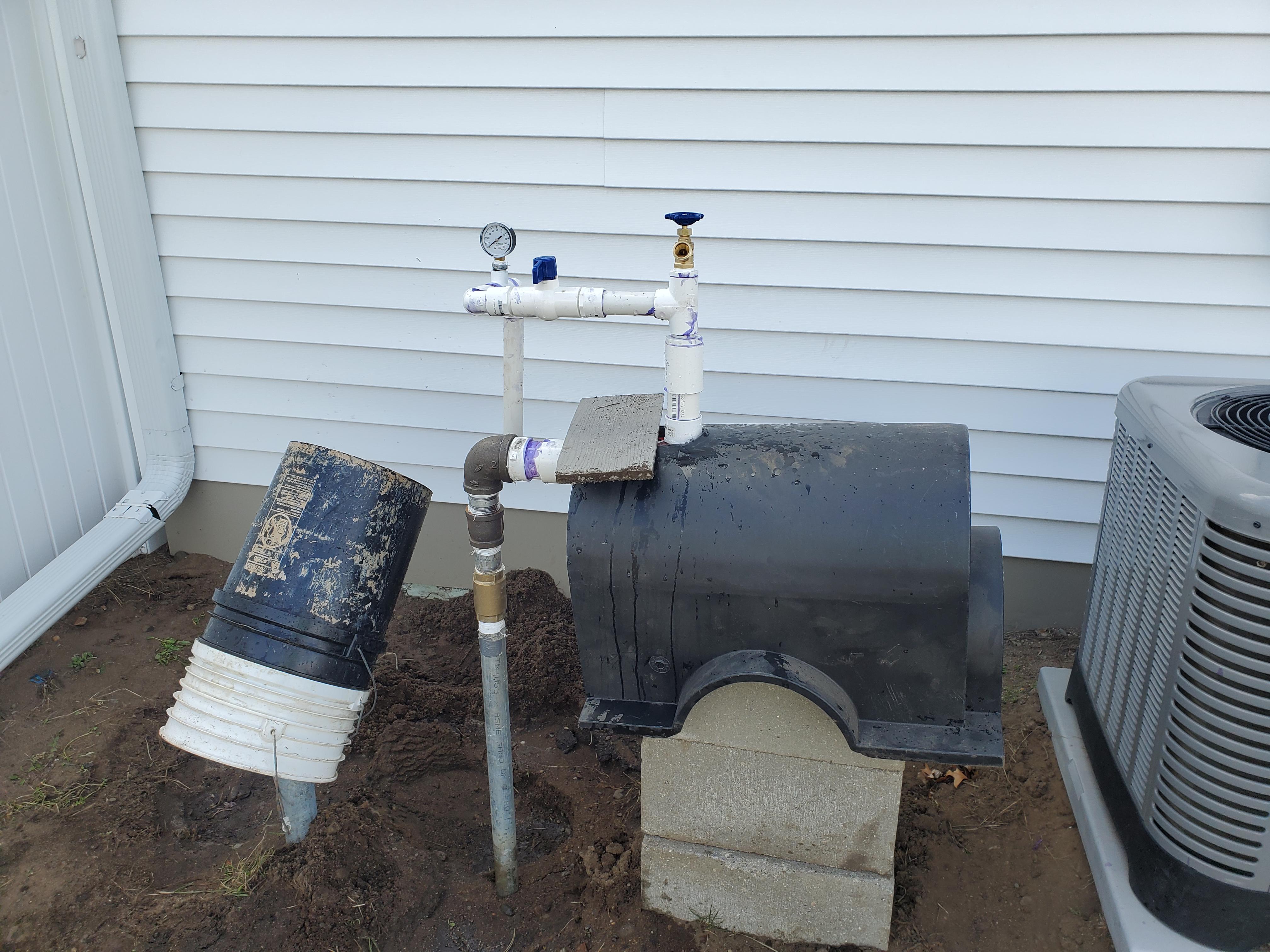 Pressure gauge not working but getting 30gpm with 1" pvc r/lawncare