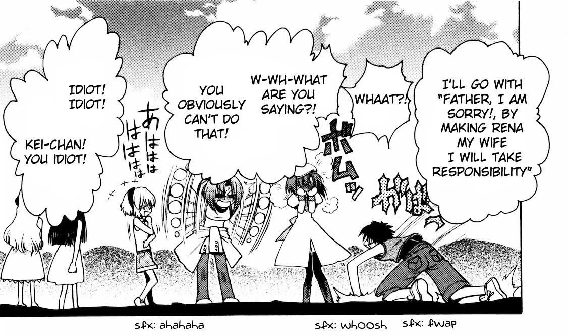 Higurashi manga panel without any context Higurashinonakakoroni