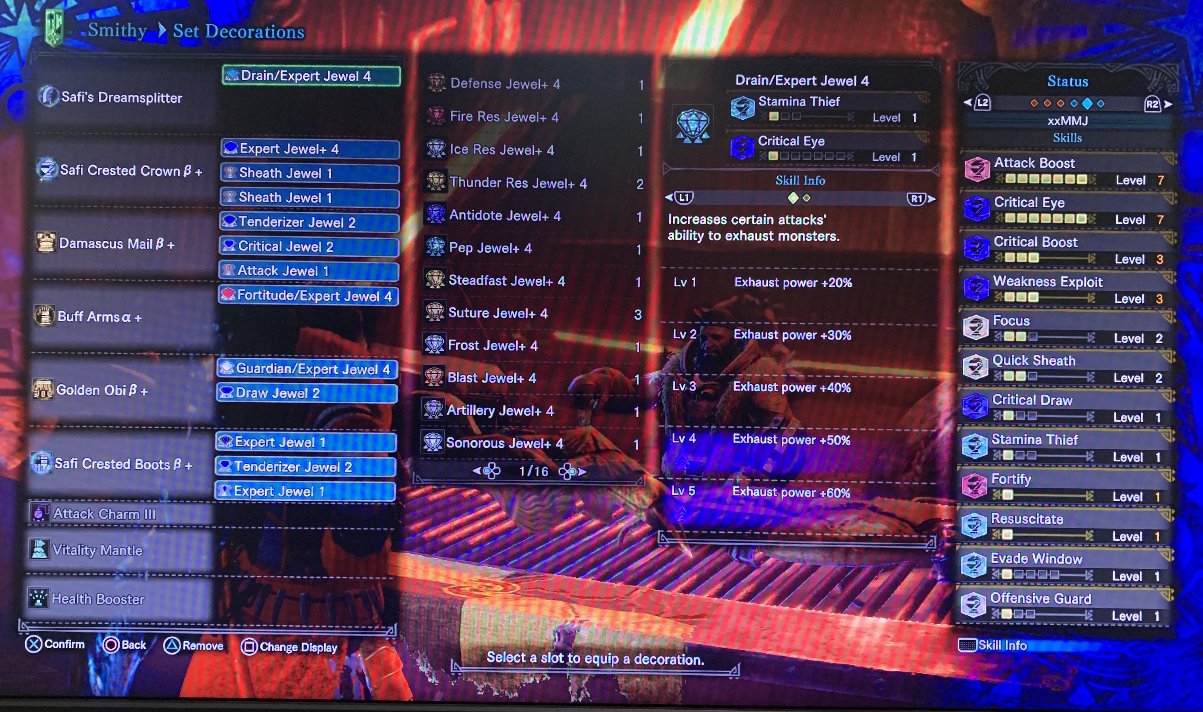 Is this a good GS build , should I add more focus, critical draw or