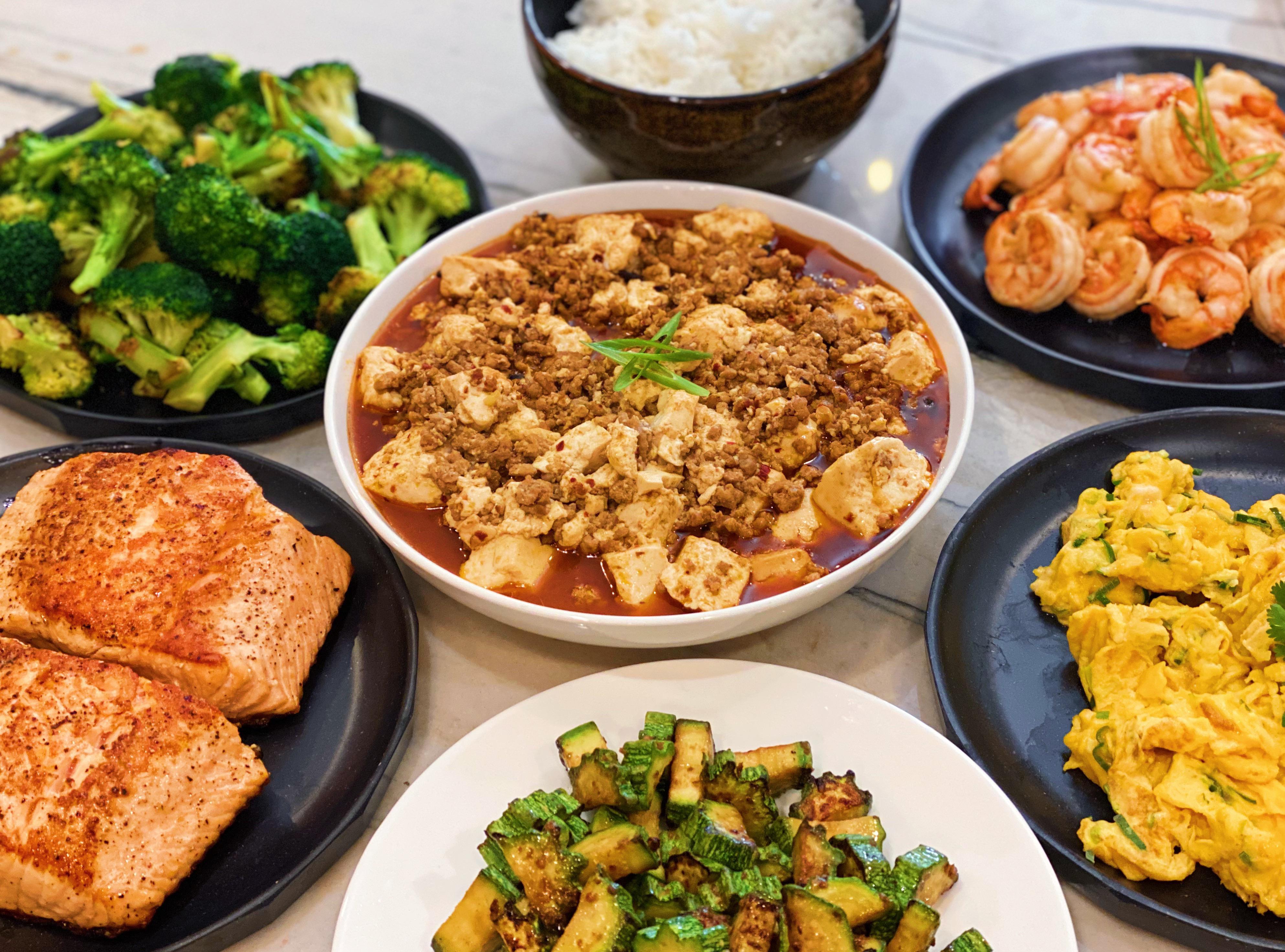 [Homemade] Chinese dinner food