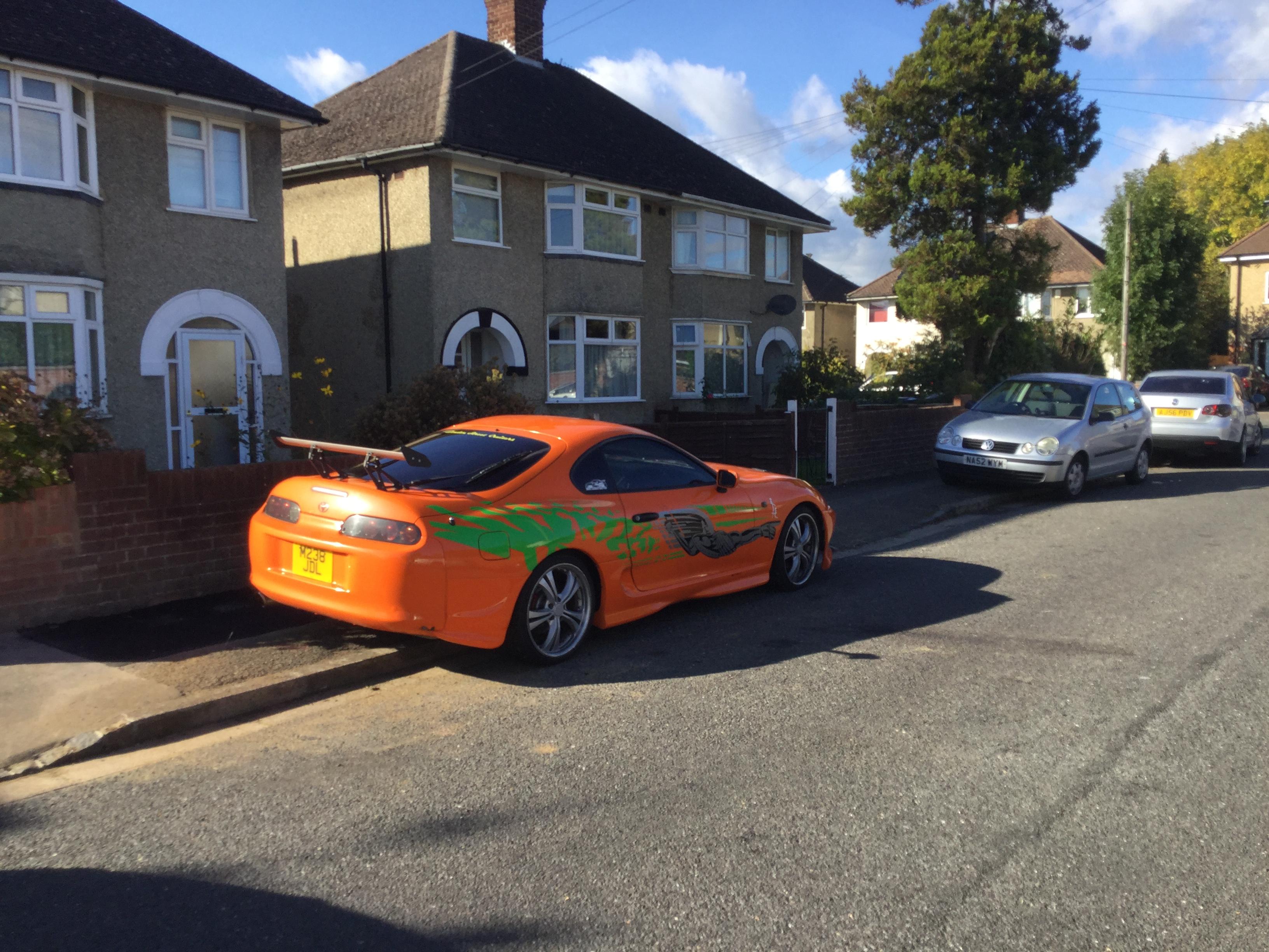 Paul Walker is still alive in spirit [Toyota supra] r/spotted