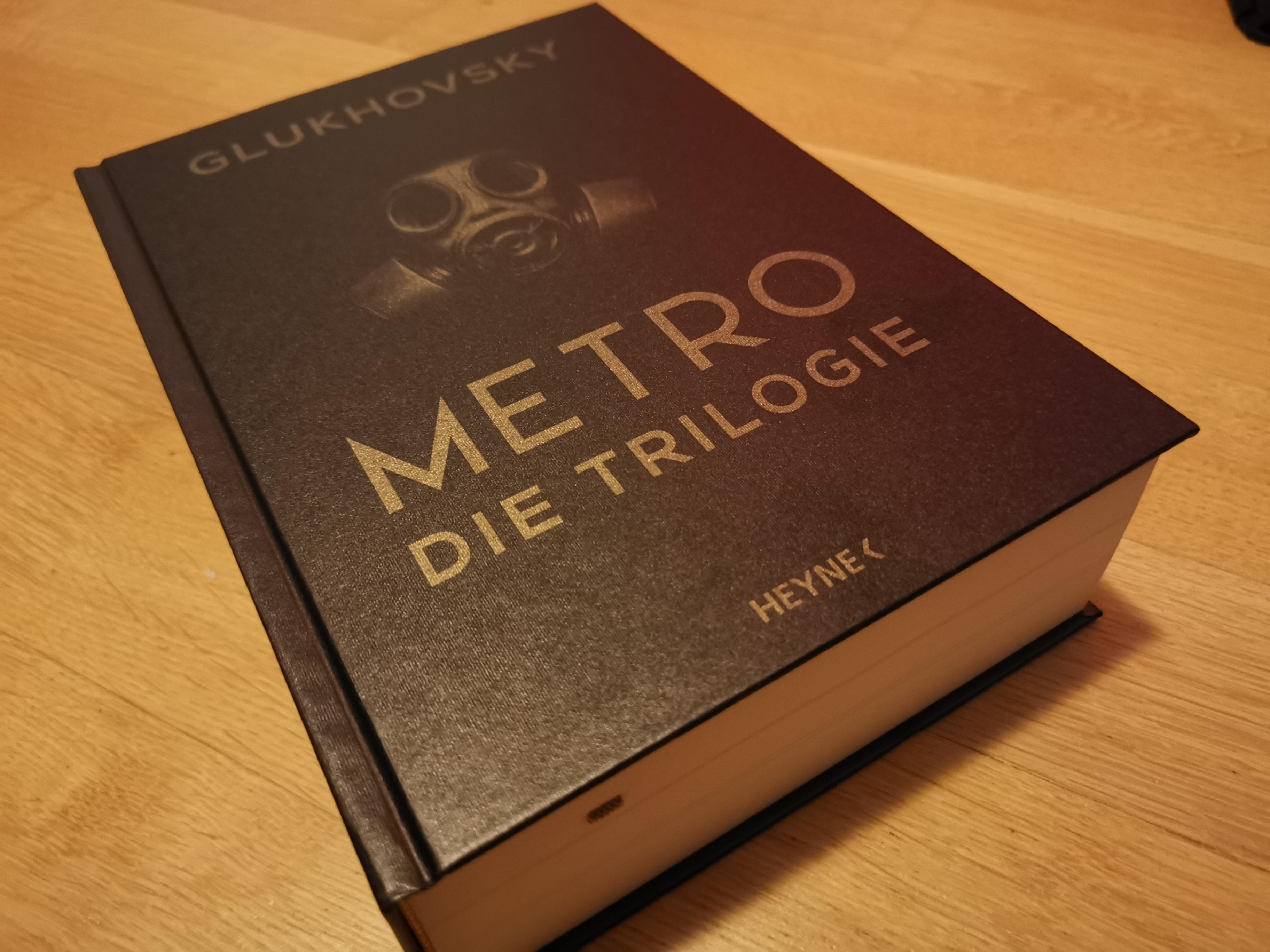 Metro trilogy in one book just arrived, very thick with thin pages. r