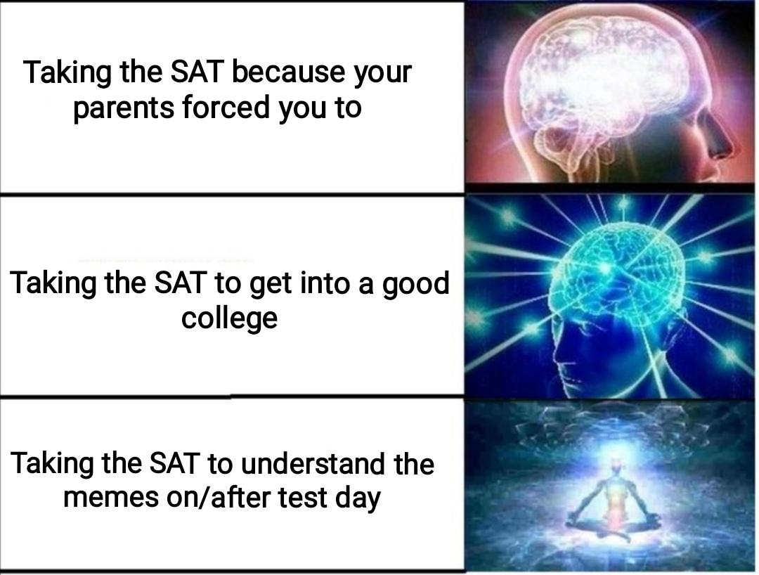 Honestly did it for the memes Sat