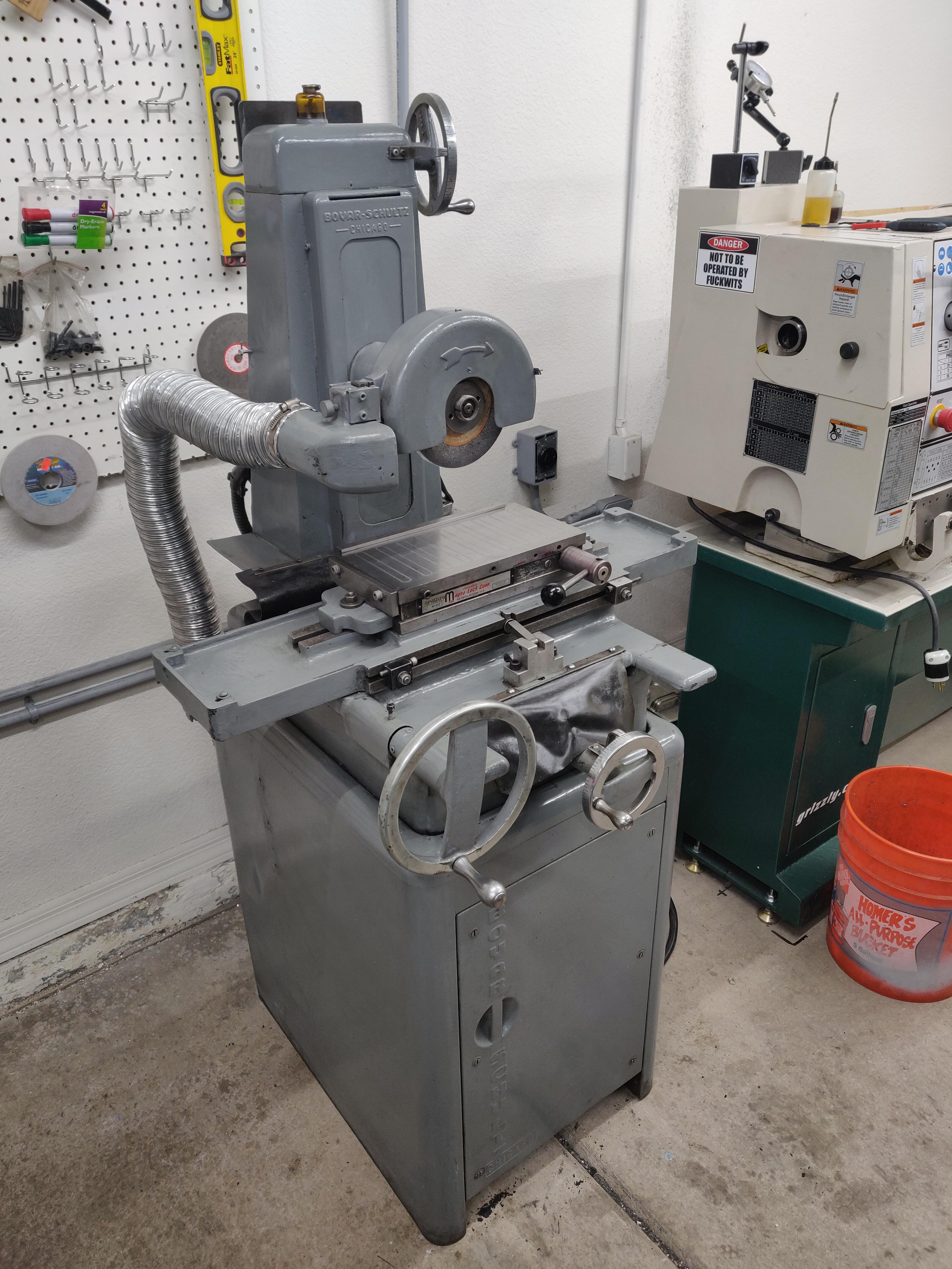 My new to me Boyar Schultz 612 Surface Grinder r/Machinists
