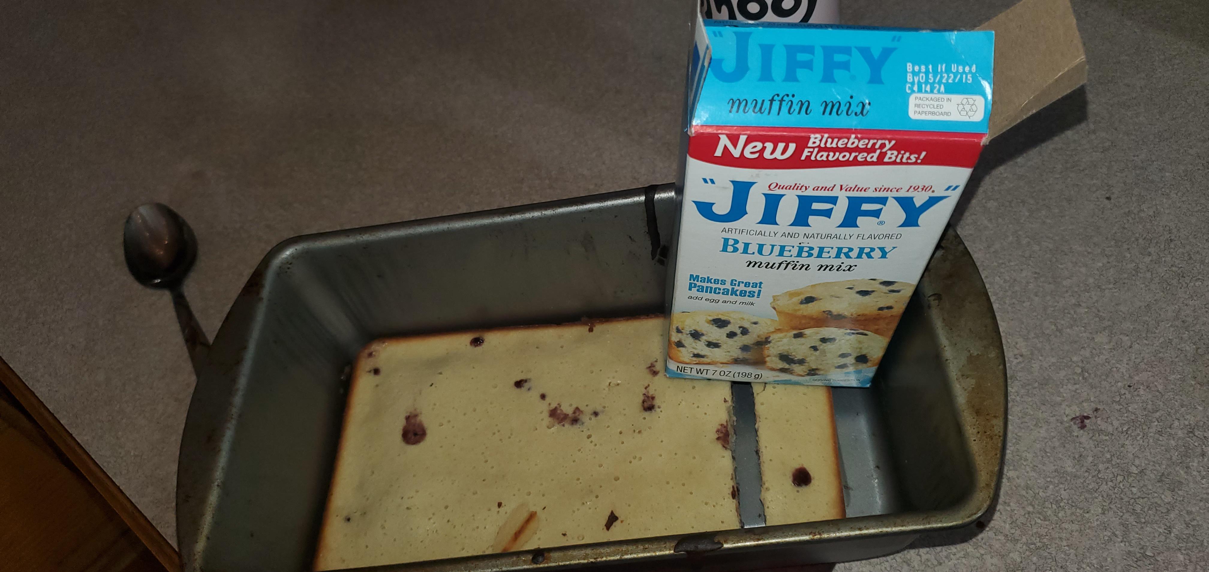 Was wondering why my Blueberry bread didn't rise... till I checked the