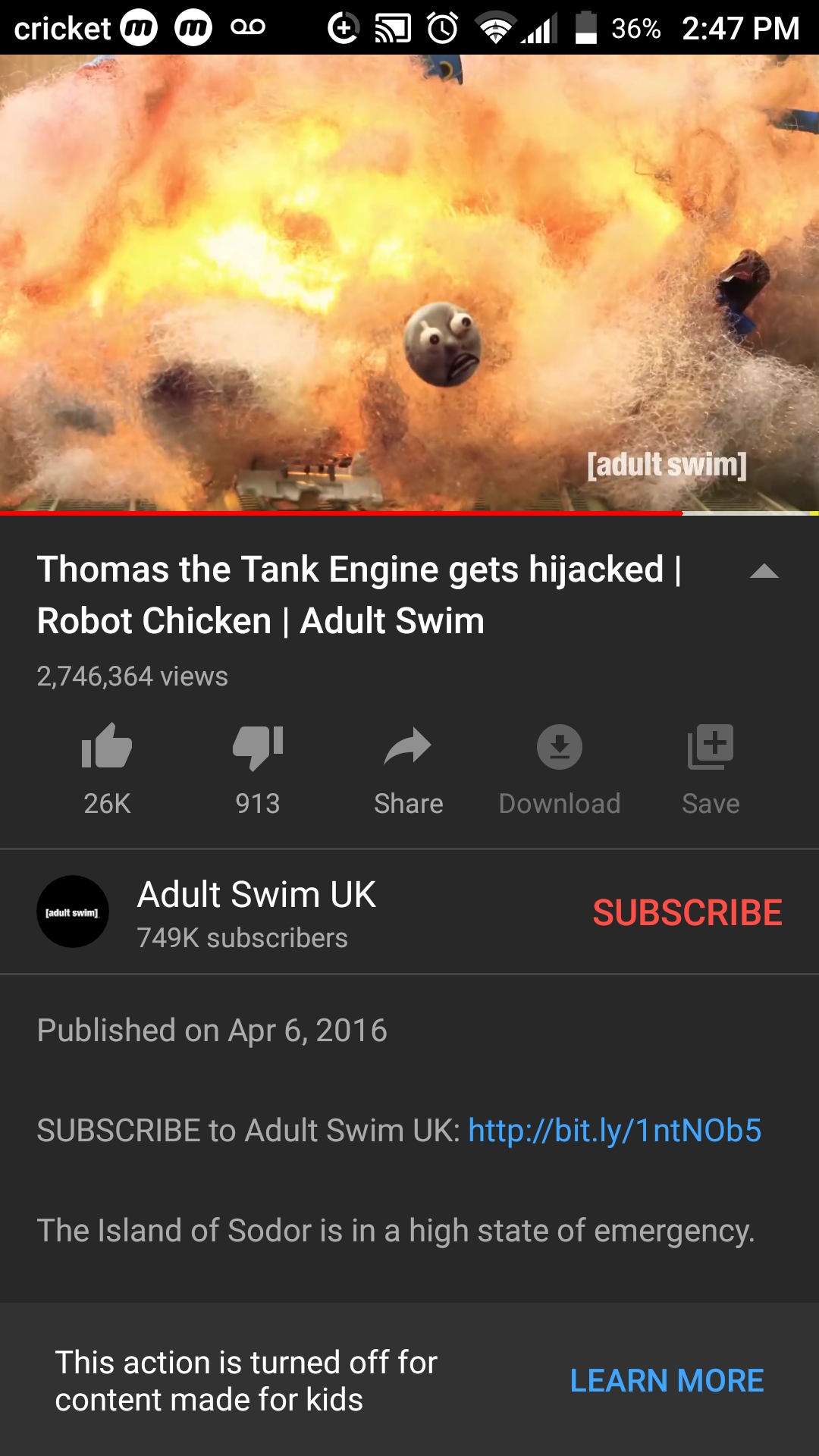 How come the entire YouTube staff doesn't know what "adult swim" means