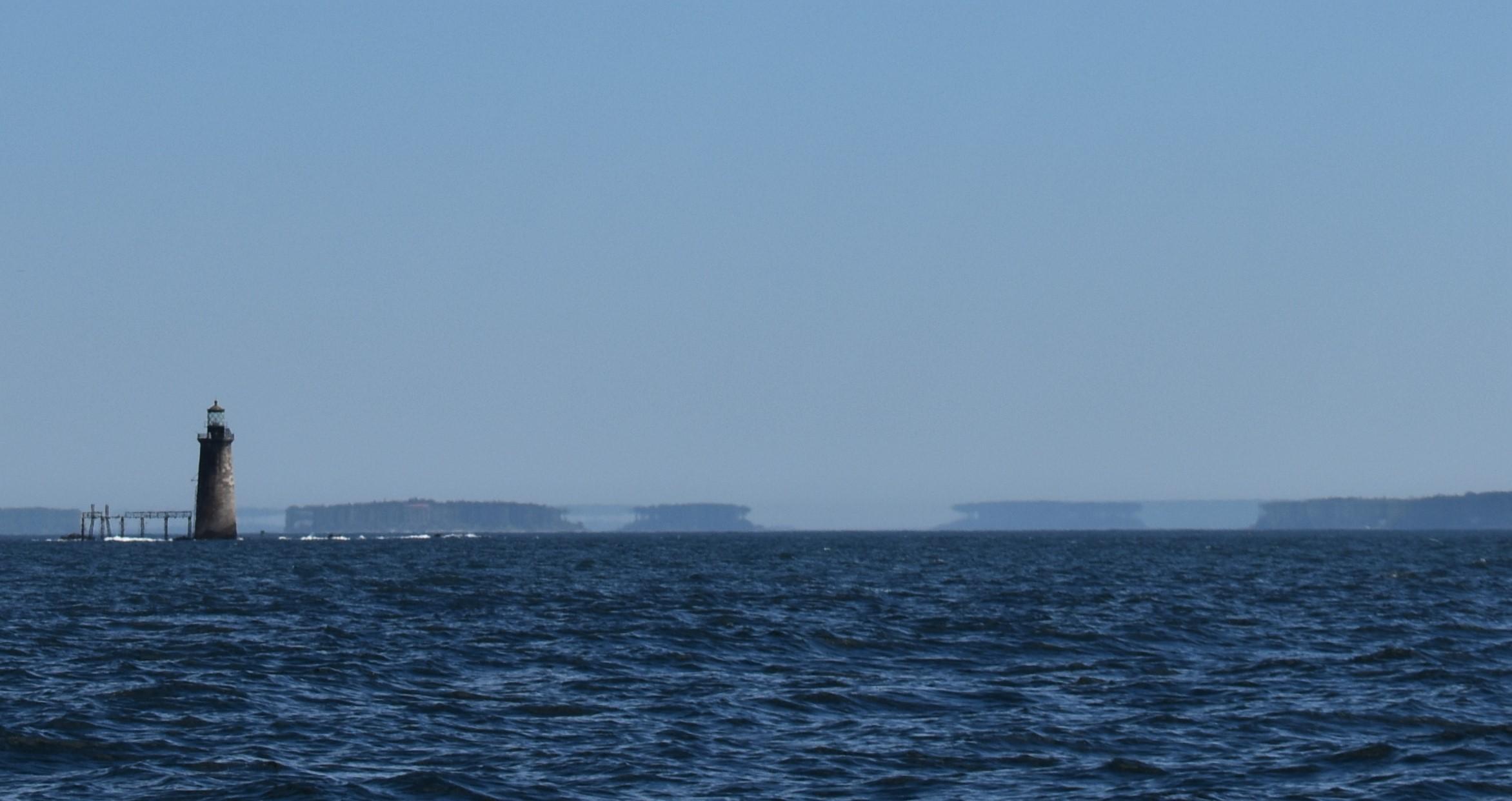 Temperature inversion in Casco Bay, Maine r/weather