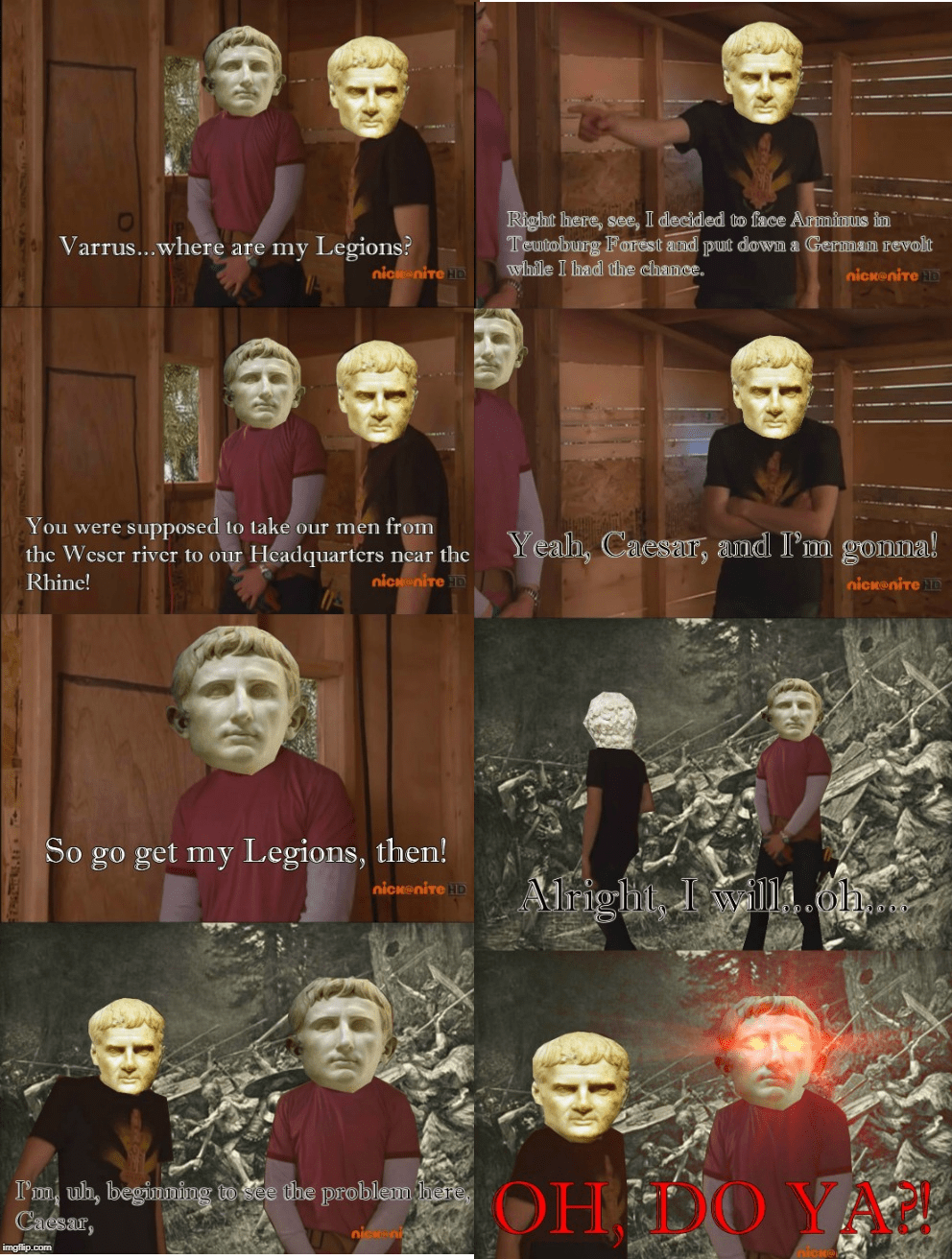 Drake Parker, give me back my Legions! (OC) r/HistoryMemes