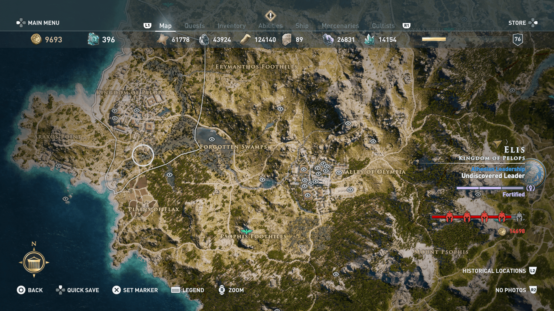 Show Me My Location History Assassin's Creed Odyssey Historical Locations Maps [In Progress