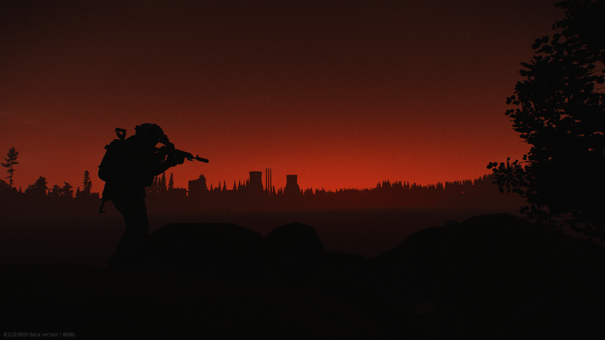 Night time woods r/EscapefromTarkov