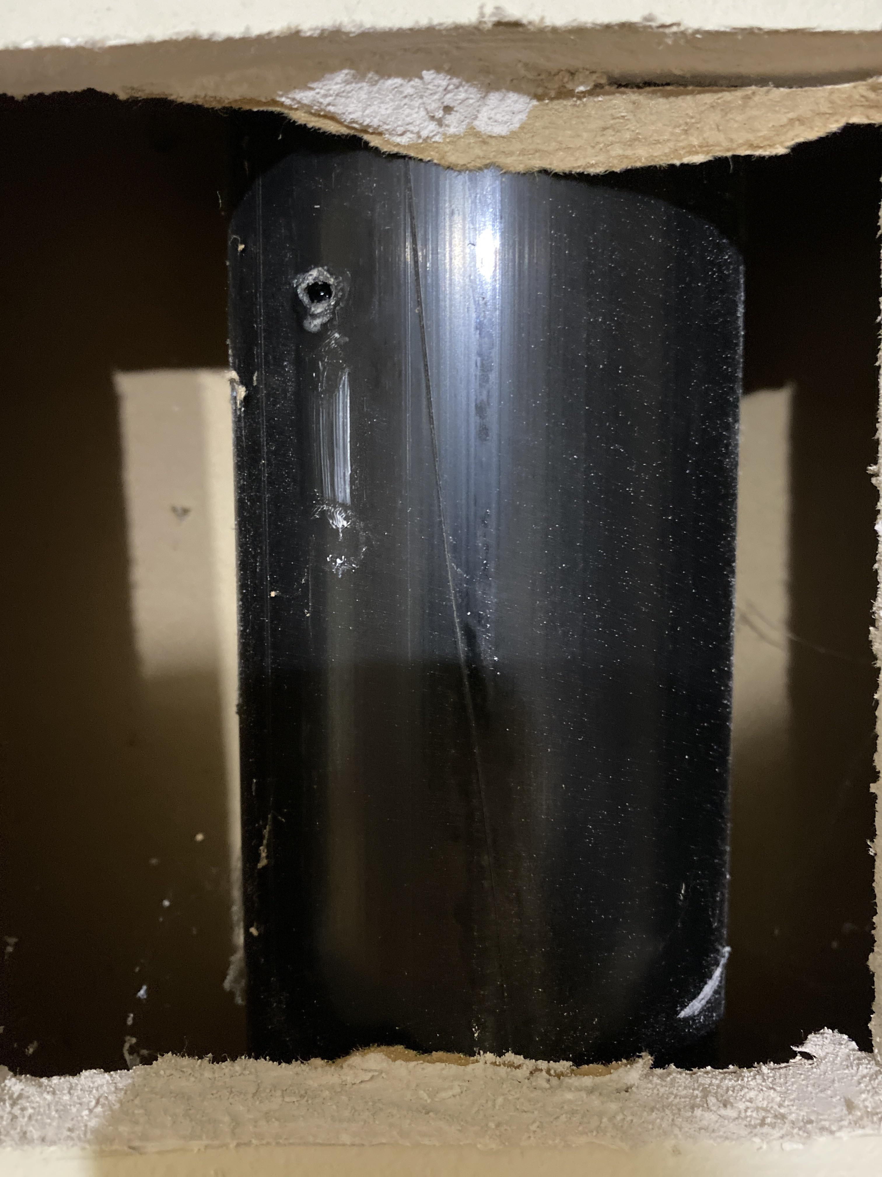 Drilled a hole in my sewage pipe. Can this be patched easily or do I