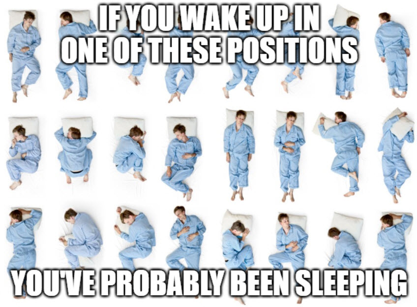 What your sleeping position says about you... r/antimeme