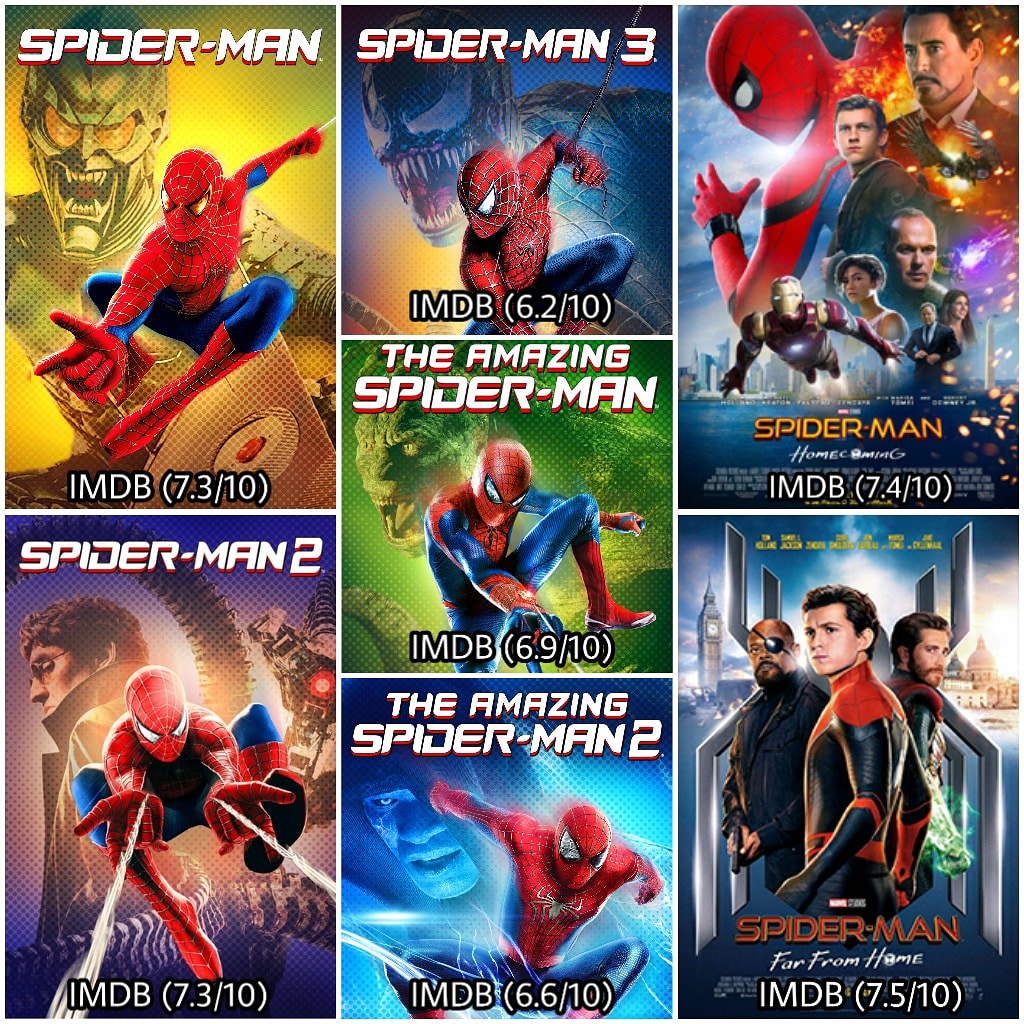 Which is your favourite SpiderMan movie (liveaction)?? Spiderman