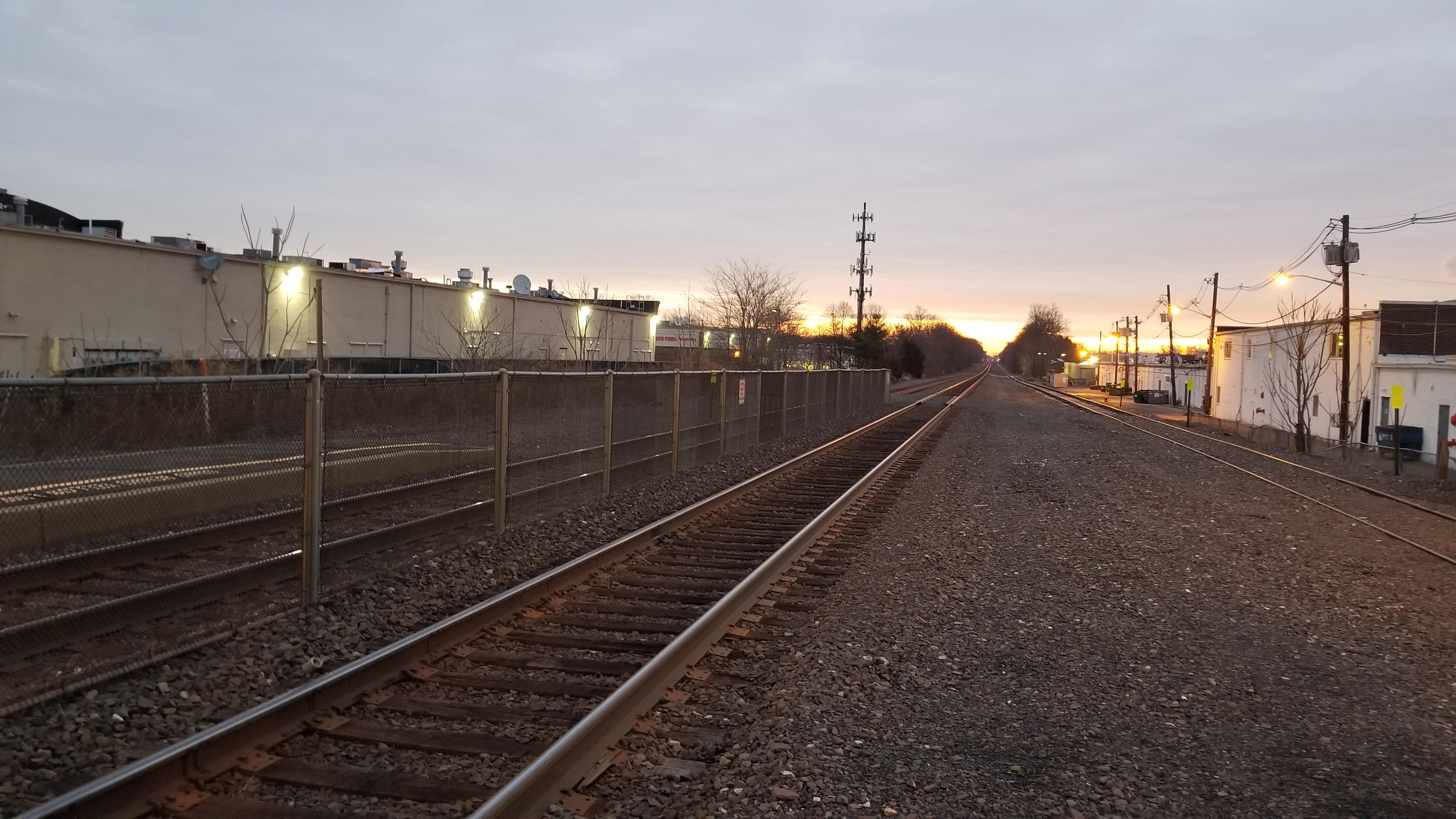 Garwood train station. 7am. r/newjersey