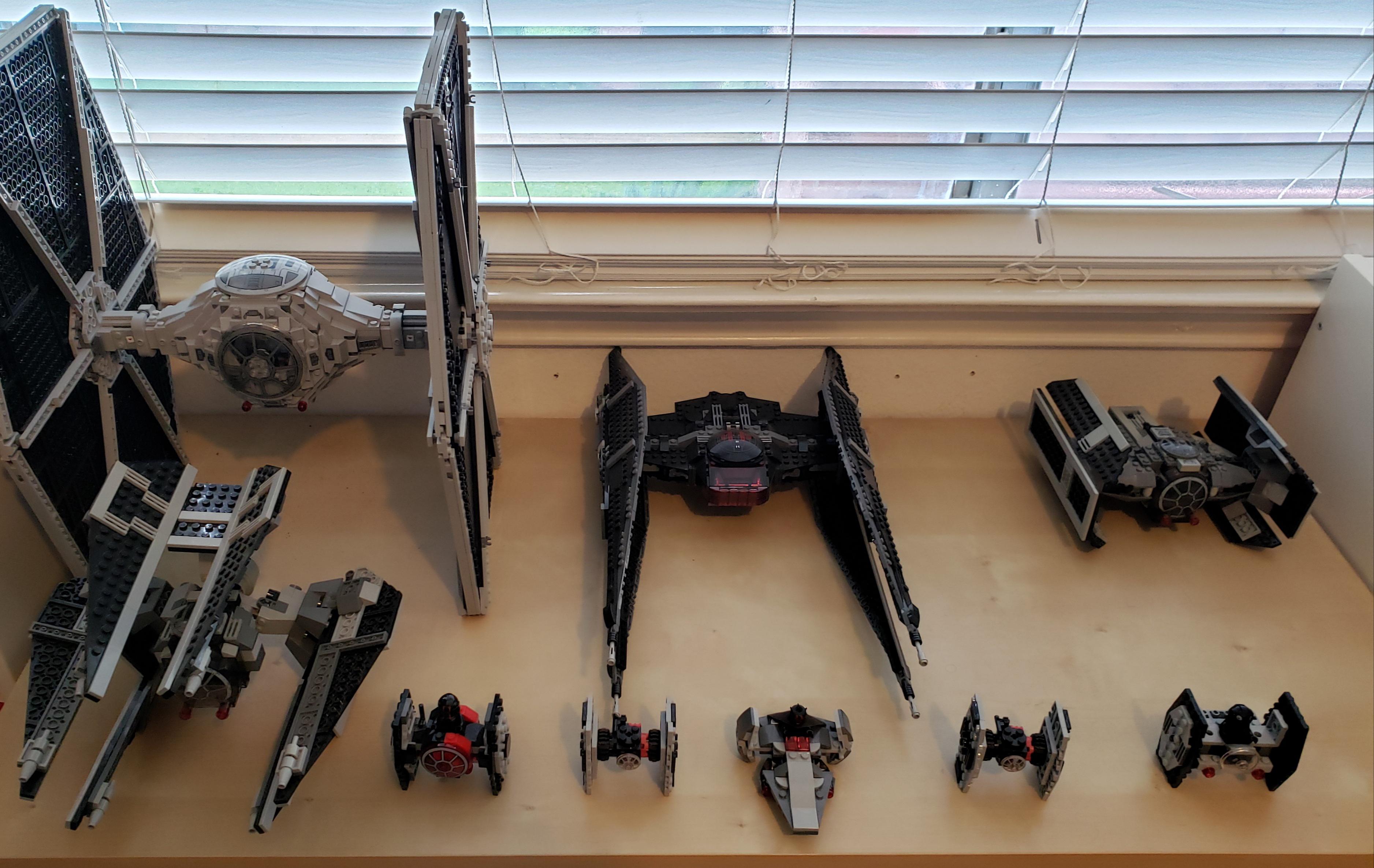 My LEGO Star Wars "Bad Guy" ship collection updated with UCS Imperial