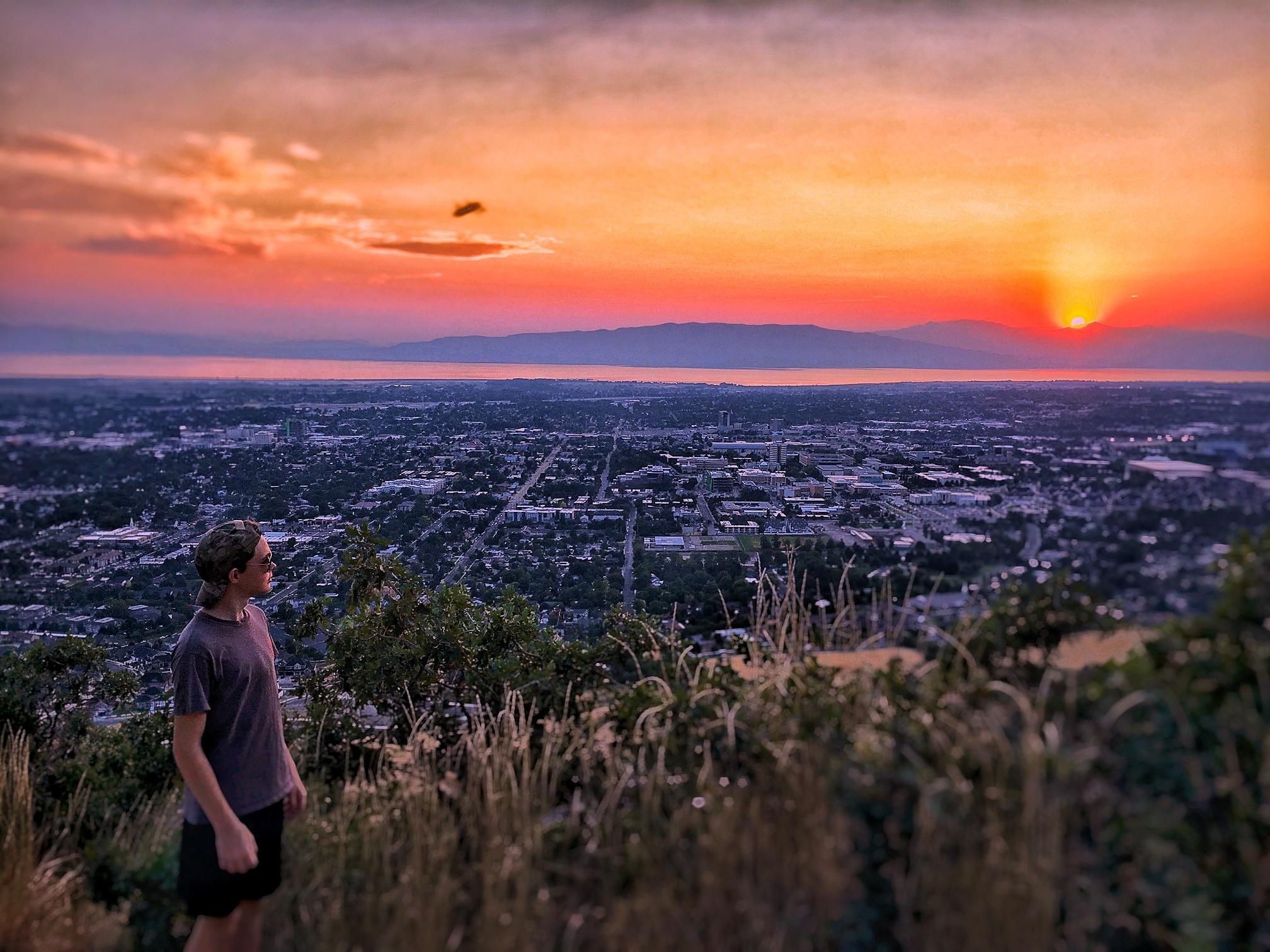 Y mountain, Provo Utah [2016x1512] [OC] r/ImagesOfUtah
