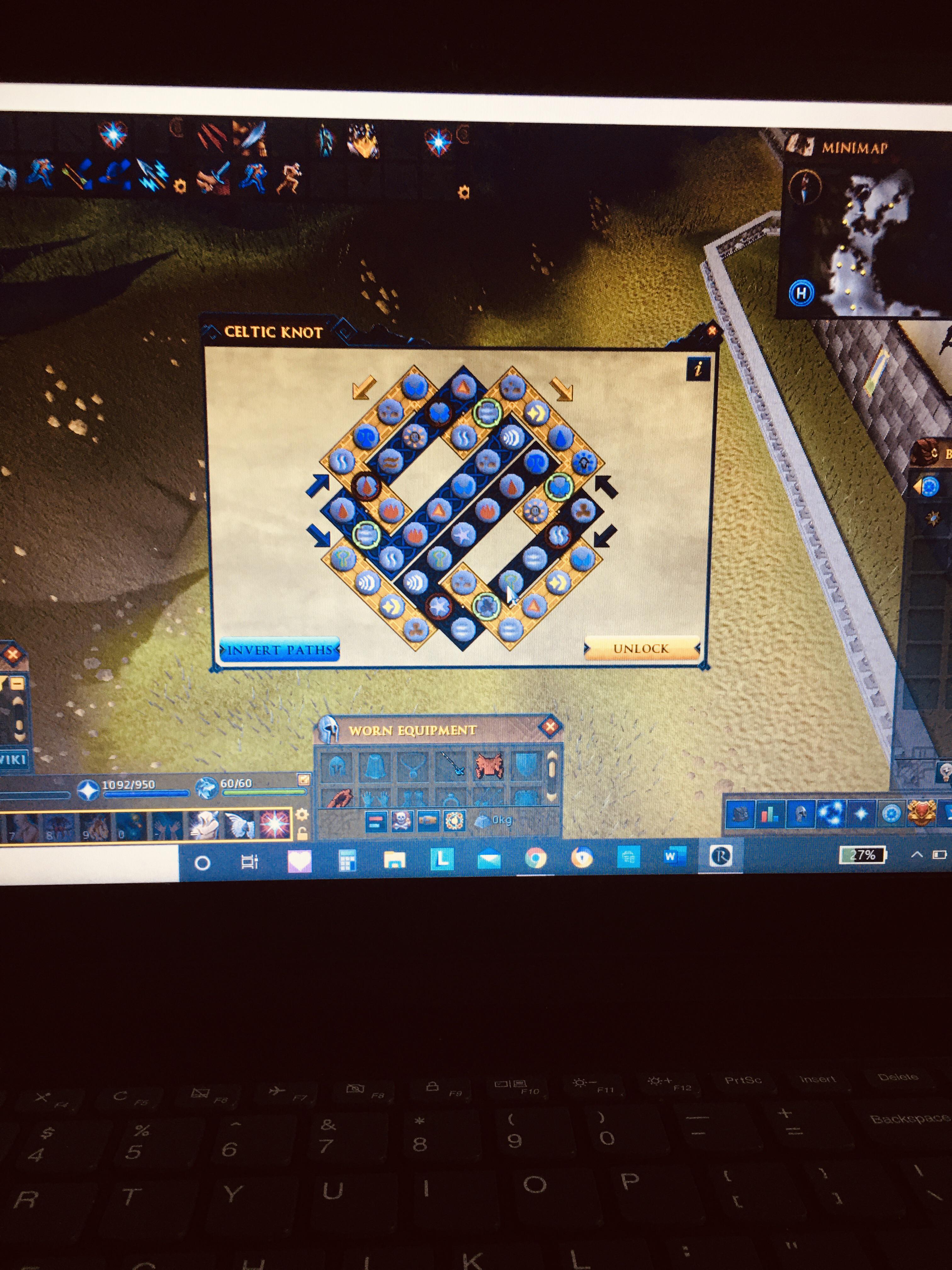 Help rs3 Celtic knot runescape