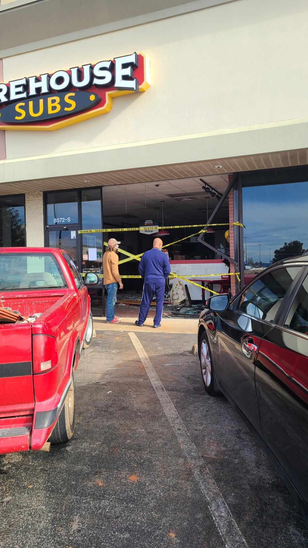 Customer installed drive thru, Firehouse subs in Madison. r
