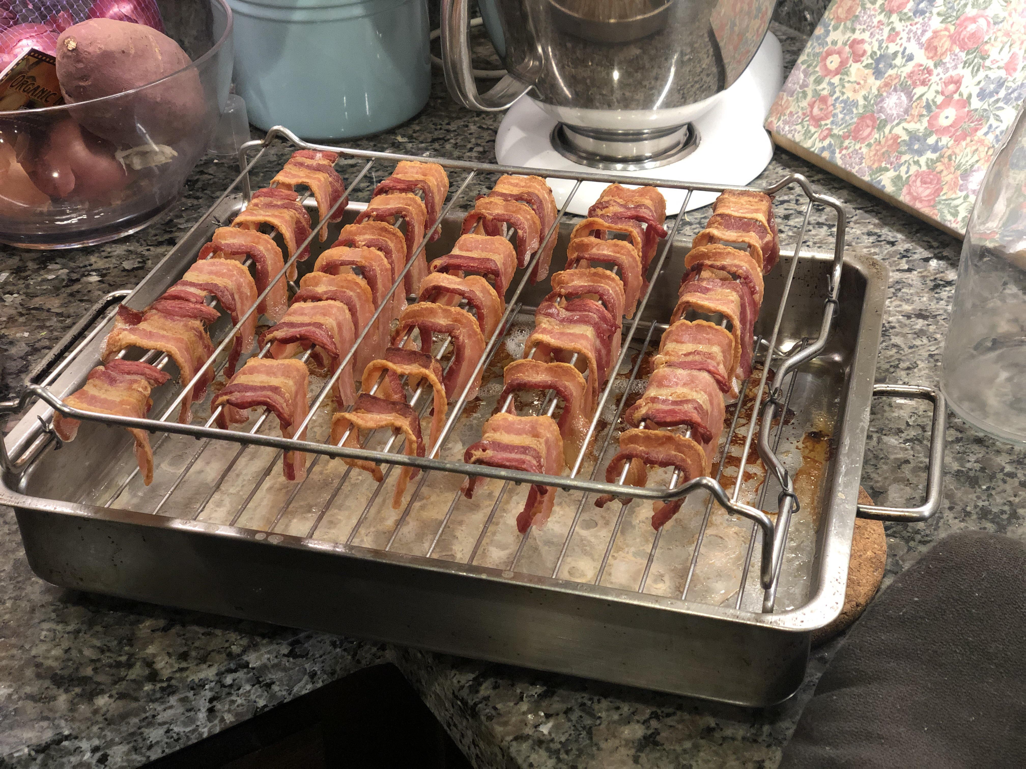 Bacon cooking rack wire 2 racks together r/ikeahacks